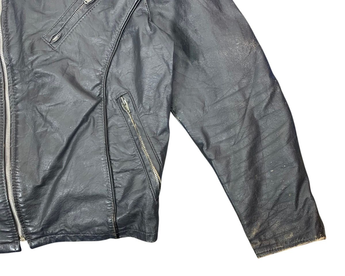 Sears × Vintage VINTAGE SEARS BIKERS RIDER LEATHER JACKET Size US M / EU 48-50 / 2 - 5 Thumbnail