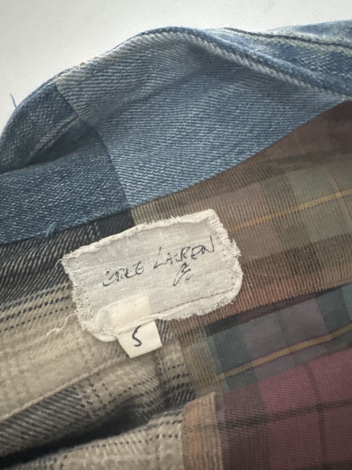 Greg Lauren Mixed Flannel Robe Overcoat Size US XXL / EU 58 / 5 - 3 Thumbnail