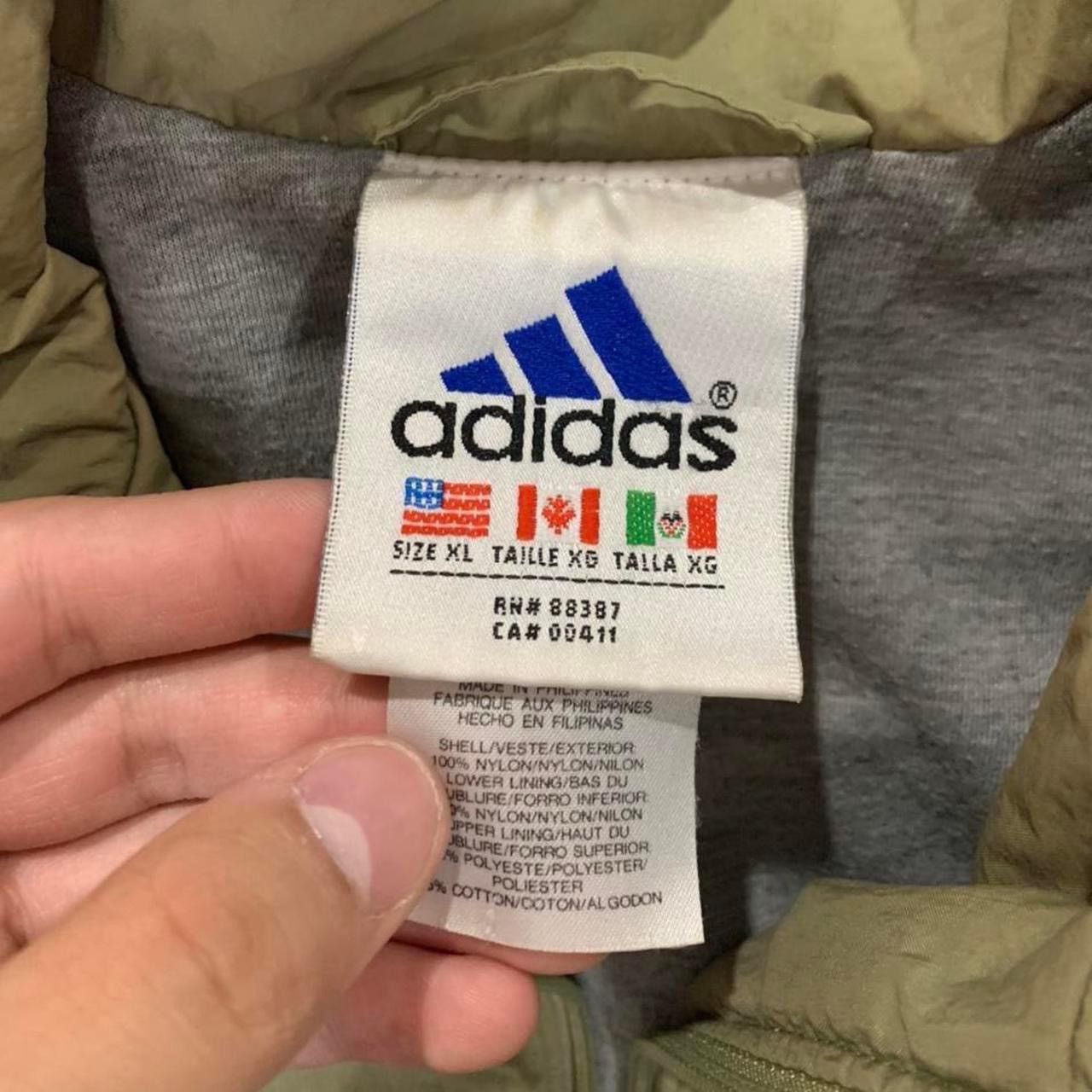 Vintage Vintage 90s Adidas Jacket Size US XL / EU 56 / 4 - 4 Thumbnail