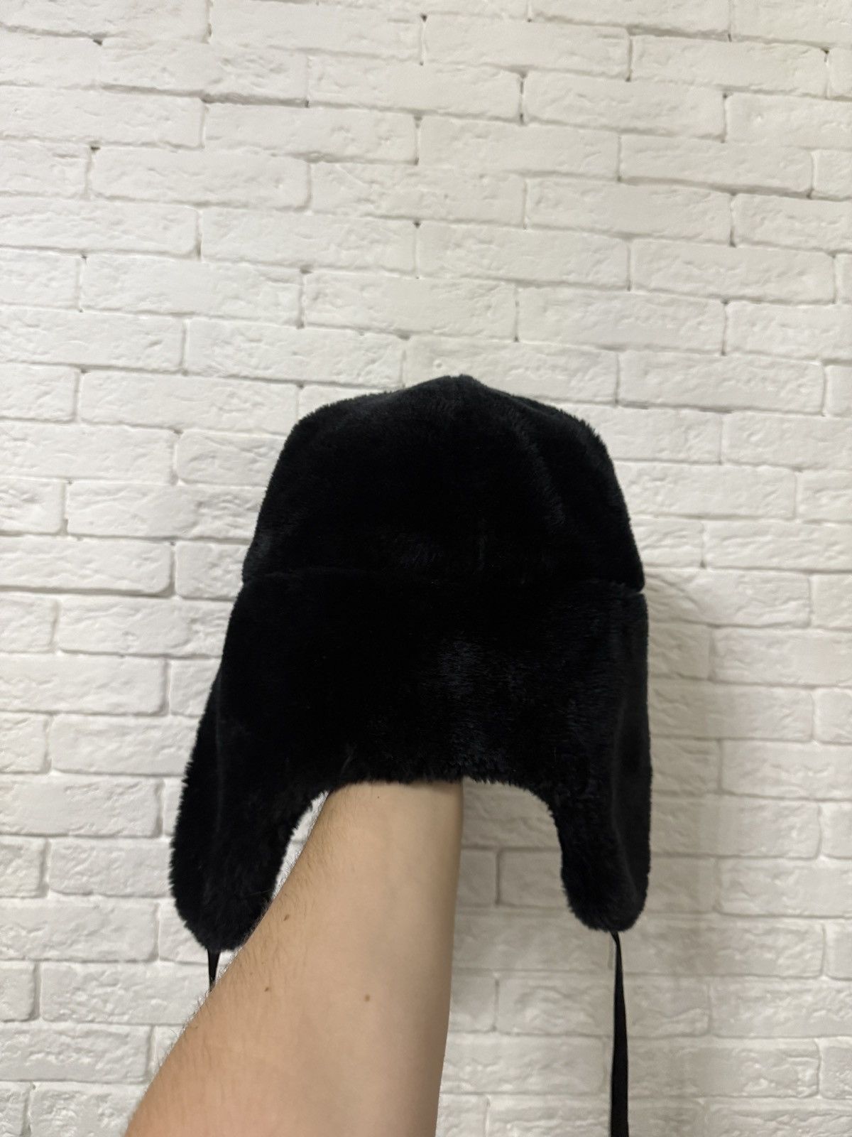Other Vintage USSR USHANKA Hat Y2K Fur Mohair Hype Hat One Size Size ONE SIZE - 4 Thumbnail