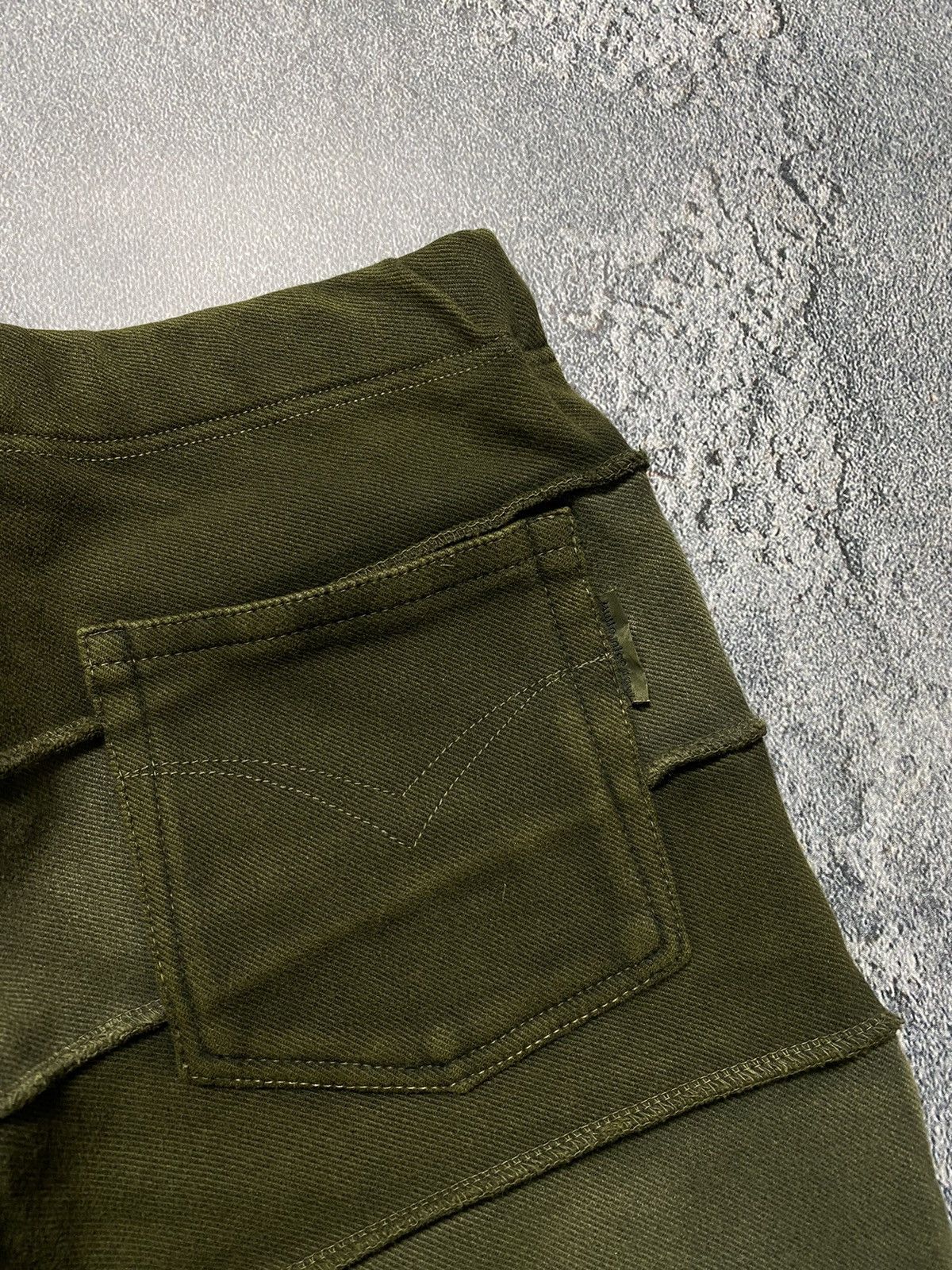Hysteric Glamour Hullo N.Day VNTG 00’ Hugi Multi Level Flare Pants Trousers Size US 30 / EU 46 - 10 Thumbnail