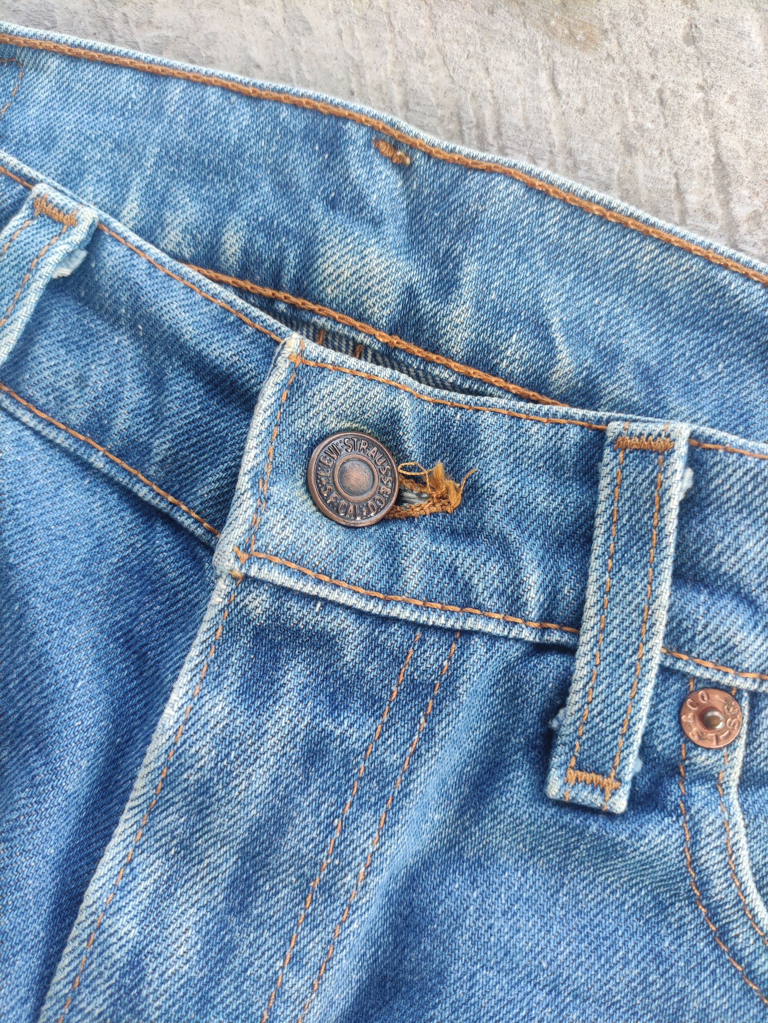 Levi's Vintage Levis Jean Distressed Faded Denim pants Size US 29 - 5 Thumbnail
