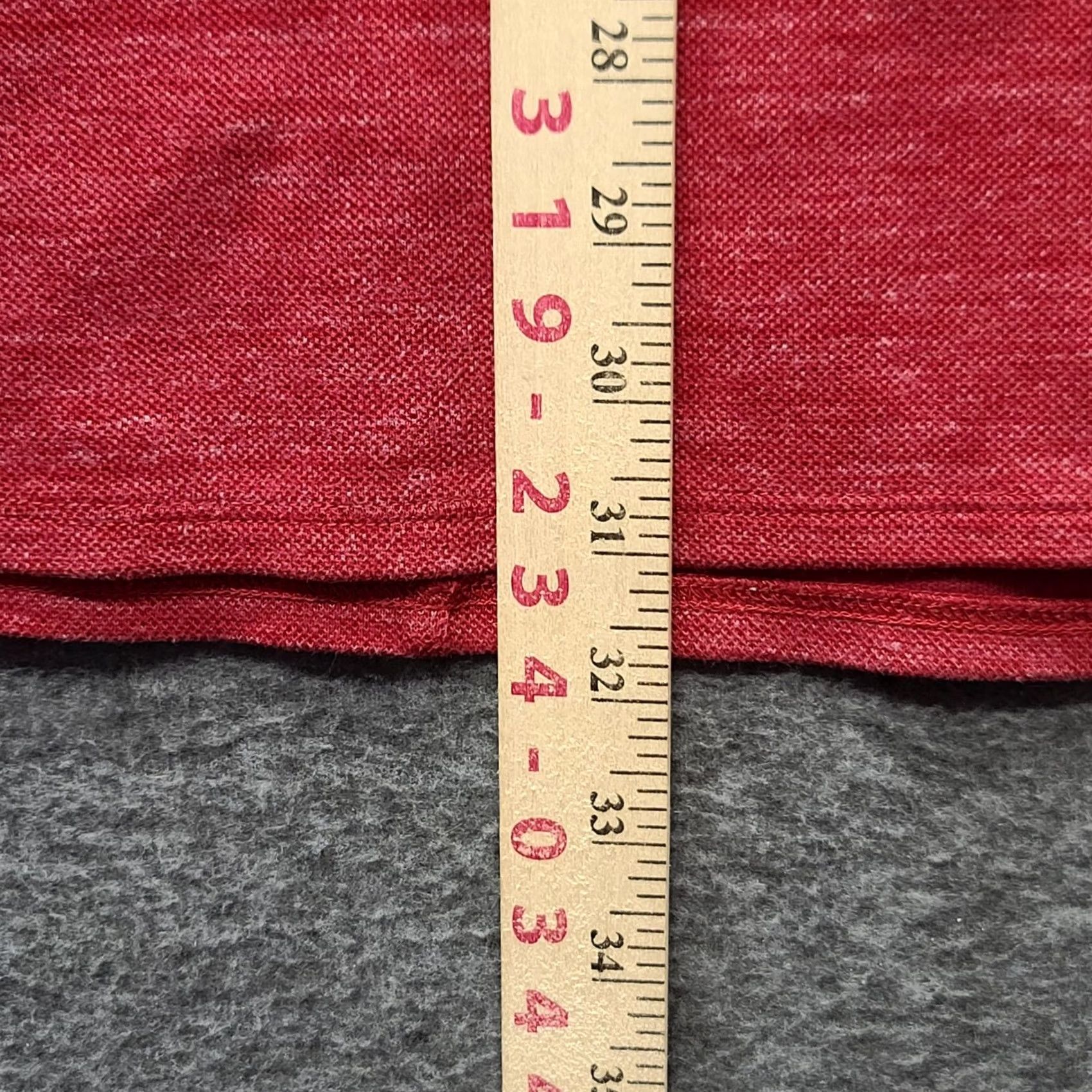 Vintage Duluth Sweatshirt Tunic Womens Large Relaxed Fit Long Sleeve Cowl Neck Red Knit Cotton Polyester Pockets Ballpark? Size L / US 10 / IT 46 - 4 Thumbnail