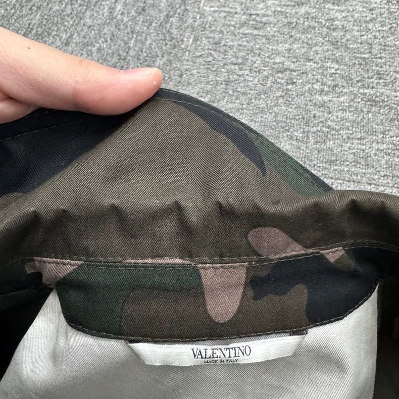 Valentino Valentino Beaded camouflage jacket Size US M / EU 48-50 / 2 - 2 Thumbnail