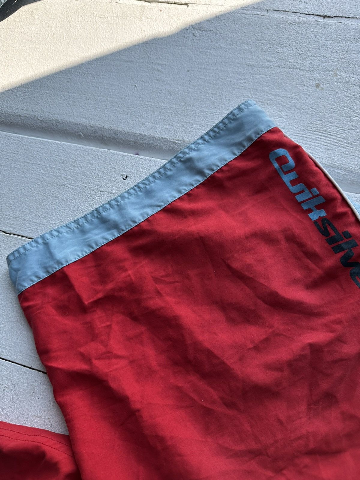 Quiksilver 🚨Vintage Quiksilver Shorts Big Logo Y2K Style 90s Surfing Size US 32 / EU 48 - 15 Thumbnail