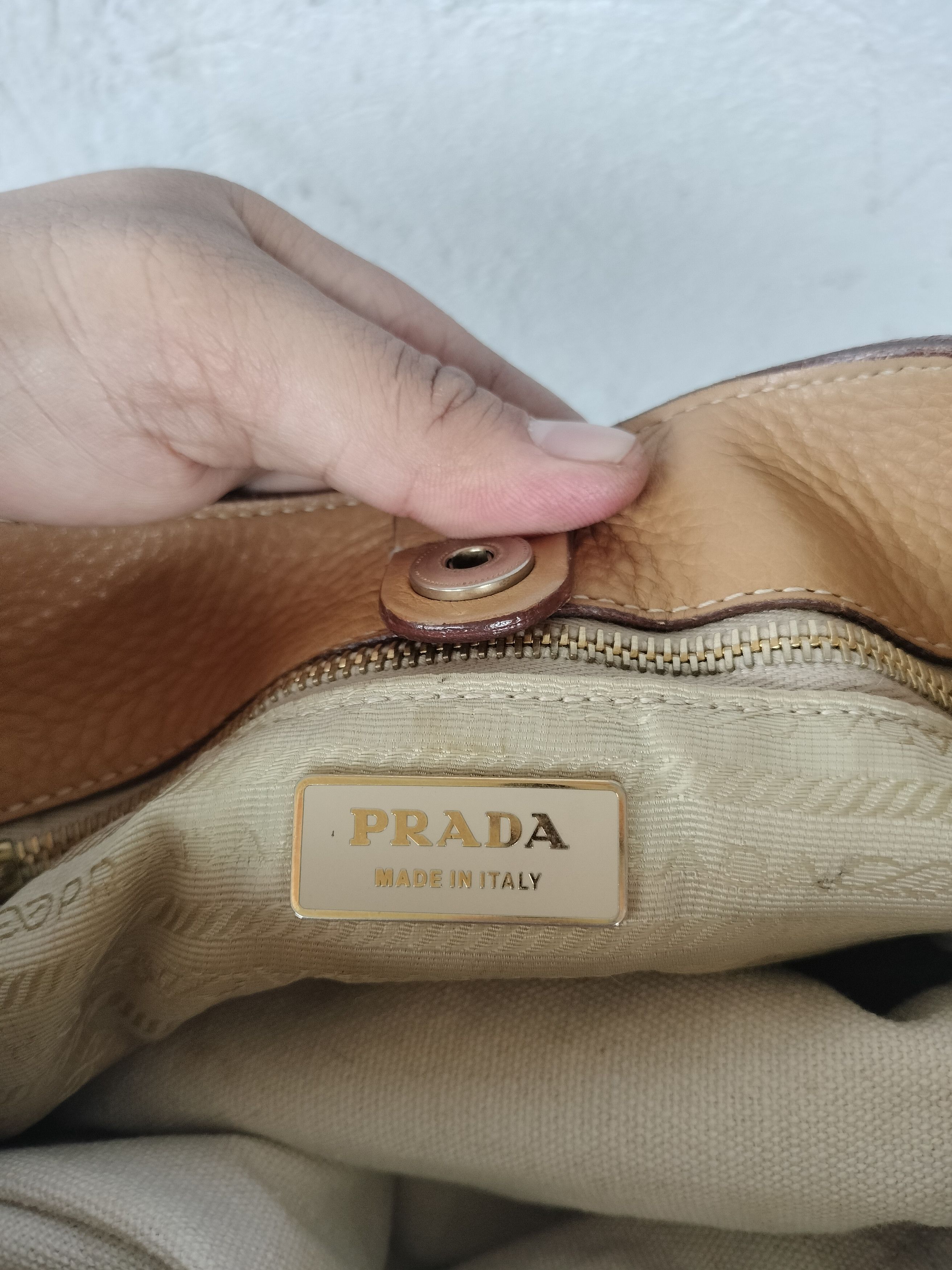 Prada Prada leather hobo bag Size ONE SIZE - 7 Thumbnail