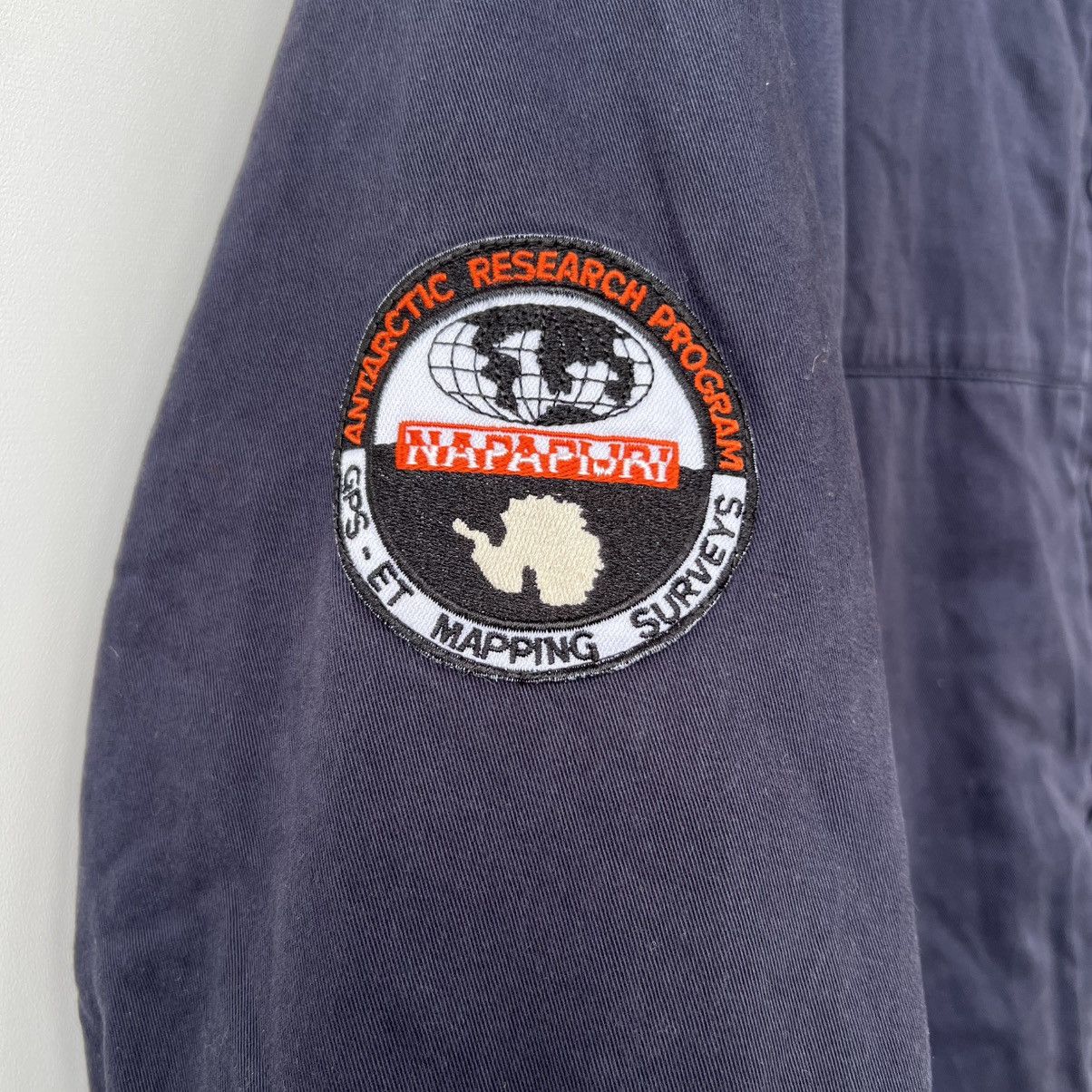 Napapijri × Vintage Vintage 90s Y2K Napapijri Geographic Jacket - XL Size US XL / EU 56 / 4 - 5 Thumbnail