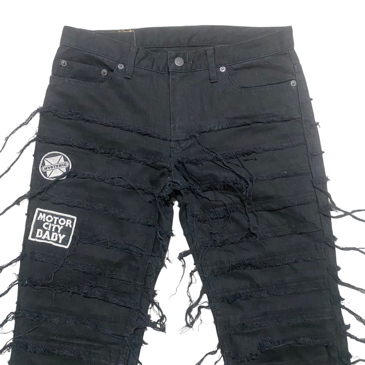 Hysteric Glamour Hysteric Glamour Black Crust Hagi Jeans Size US 30 / EU 46 - 3 Thumbnail