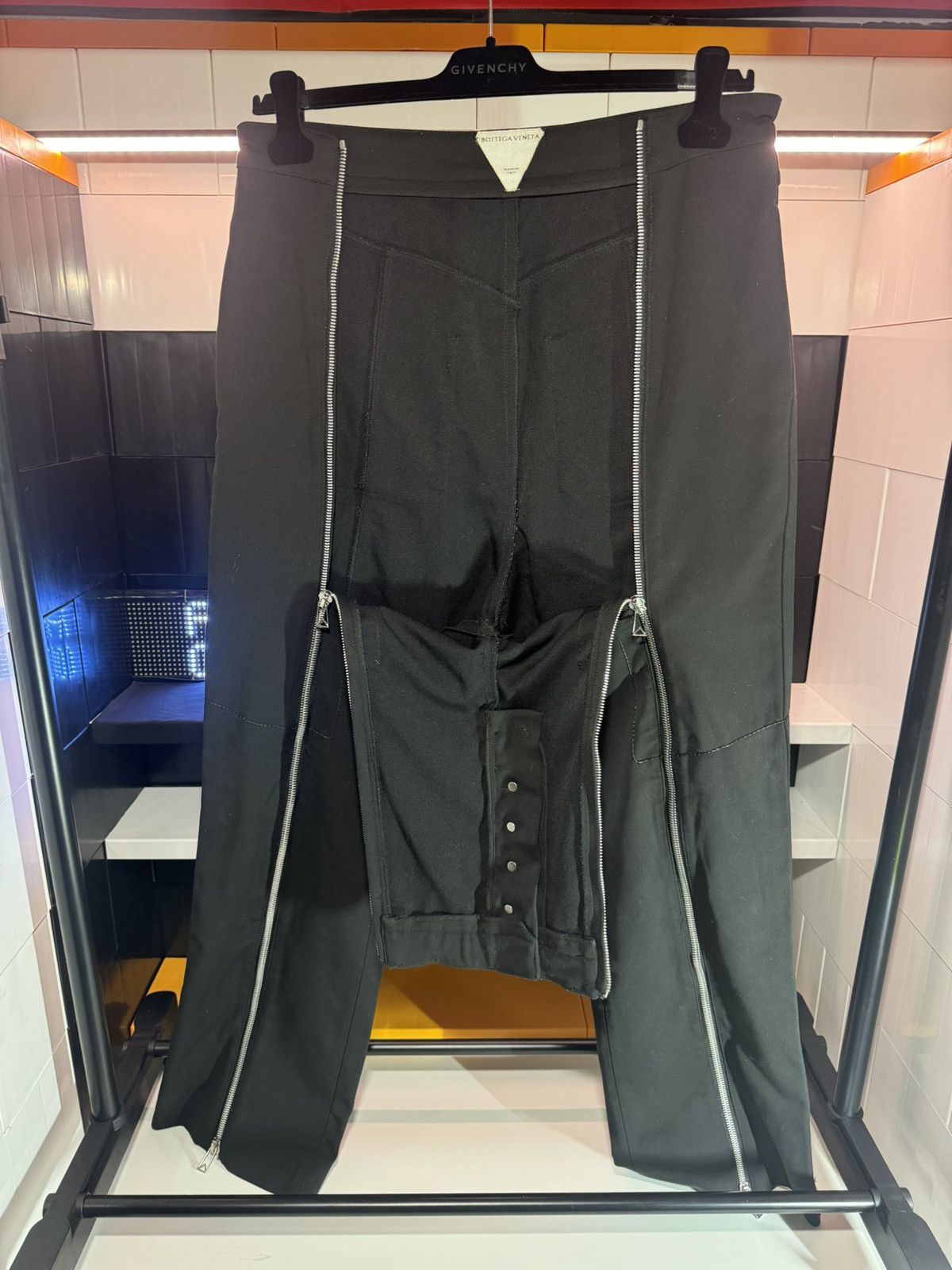 Bottega Veneta Bottega Veneta Double Zip Cavalry Trousers Size 48 Size US 34 / EU 50 - 19 Thumbnail