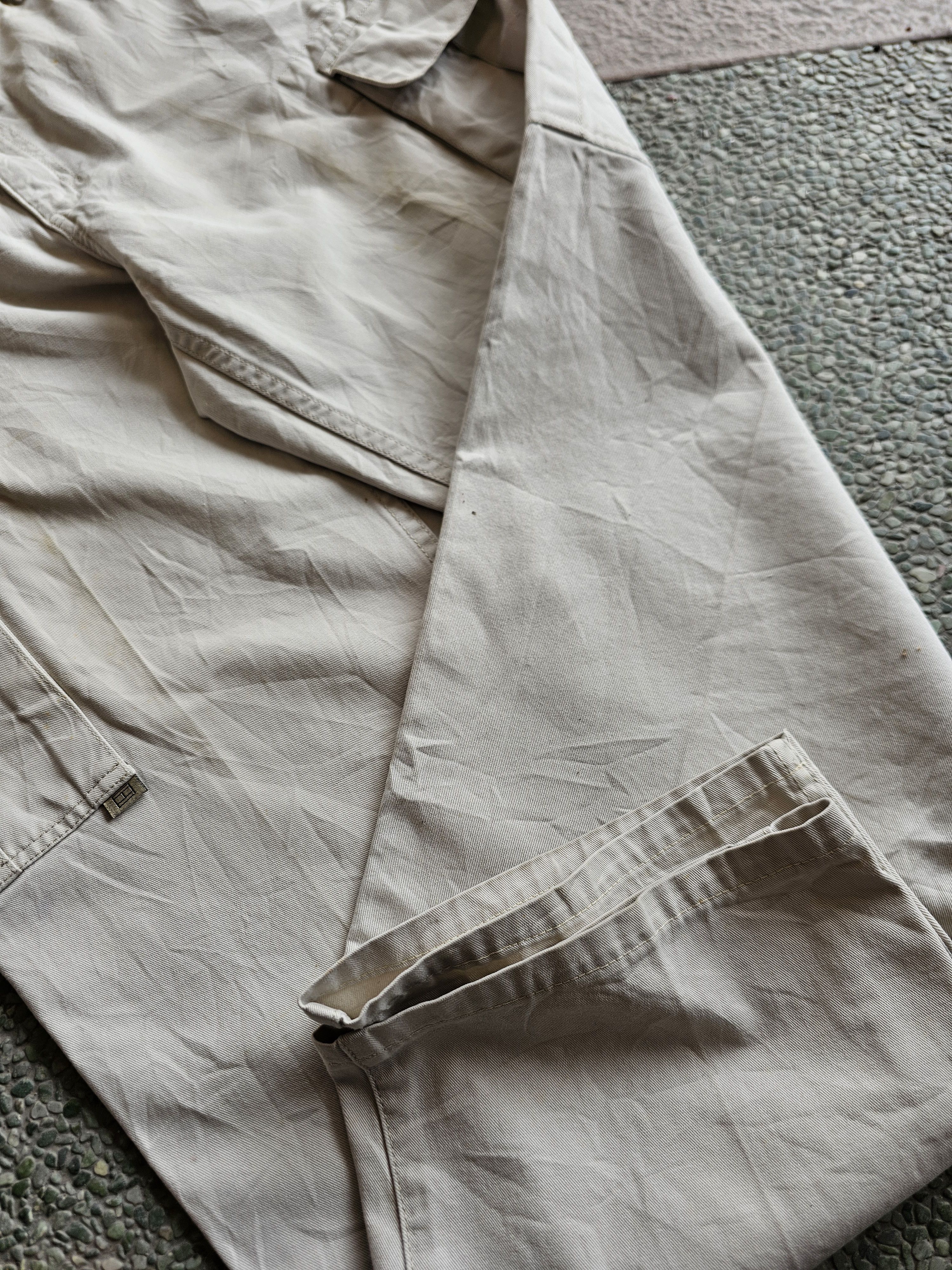 Tommy Hilfiger Vintage Tommy Hilfiger Beige Cargo Pants W32 Y2K Utility Fit Size US 32 / EU 48 - 5 Thumbnail