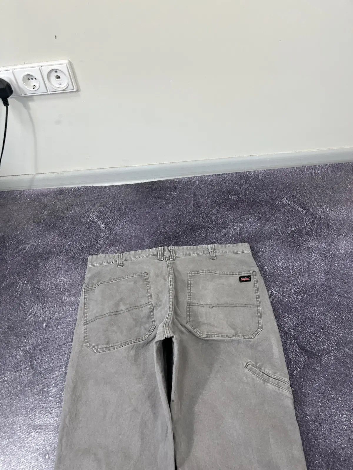 Dickies × Vintage Vintage Dickies American Faded Grey Hype Work Pants Size US 34 / EU 50 - 5 Thumbnail