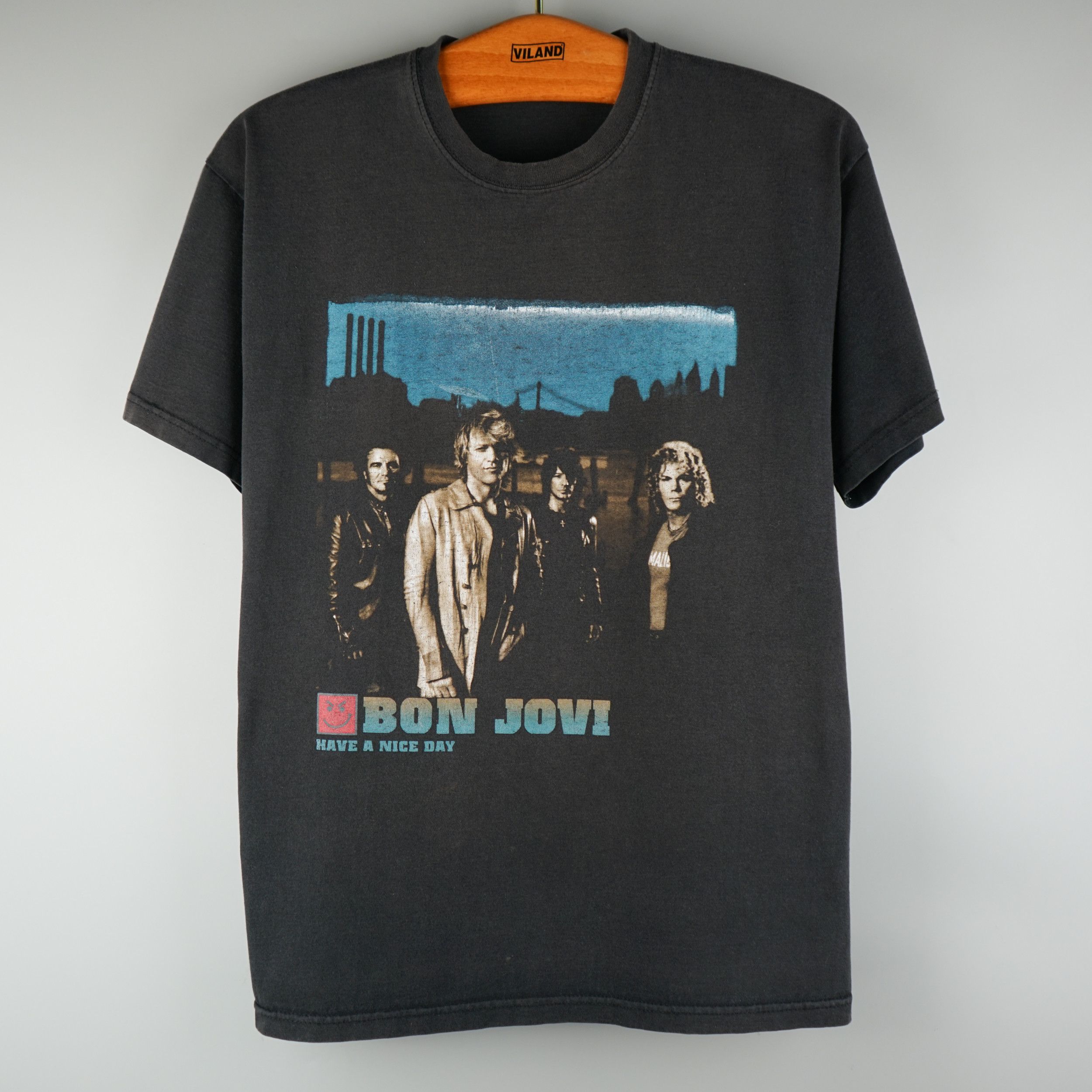 Band Tees × Vintage Vintage 2006 Bon Jovi Europe Tour T-Shirt Size US M / EU 48-50 / 2 - 1 Thumbnail