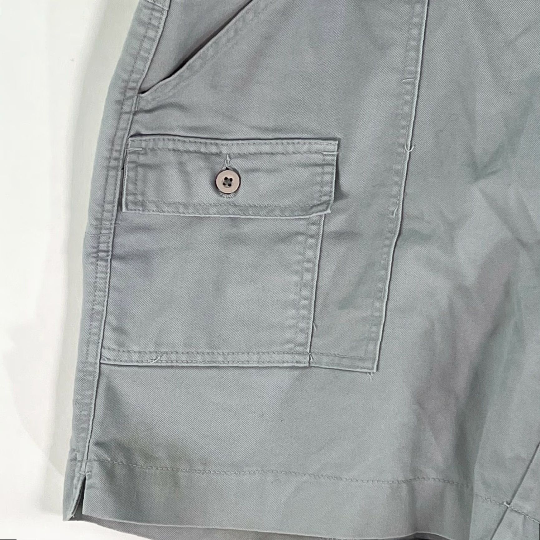 Vintage Windham Pointe Mens Chino Shorts Flat Front 5-Pocket Gray Size 42 Regular Adult Mens Shorts Size US 40 / EU 56 - 3 Thumbnail
