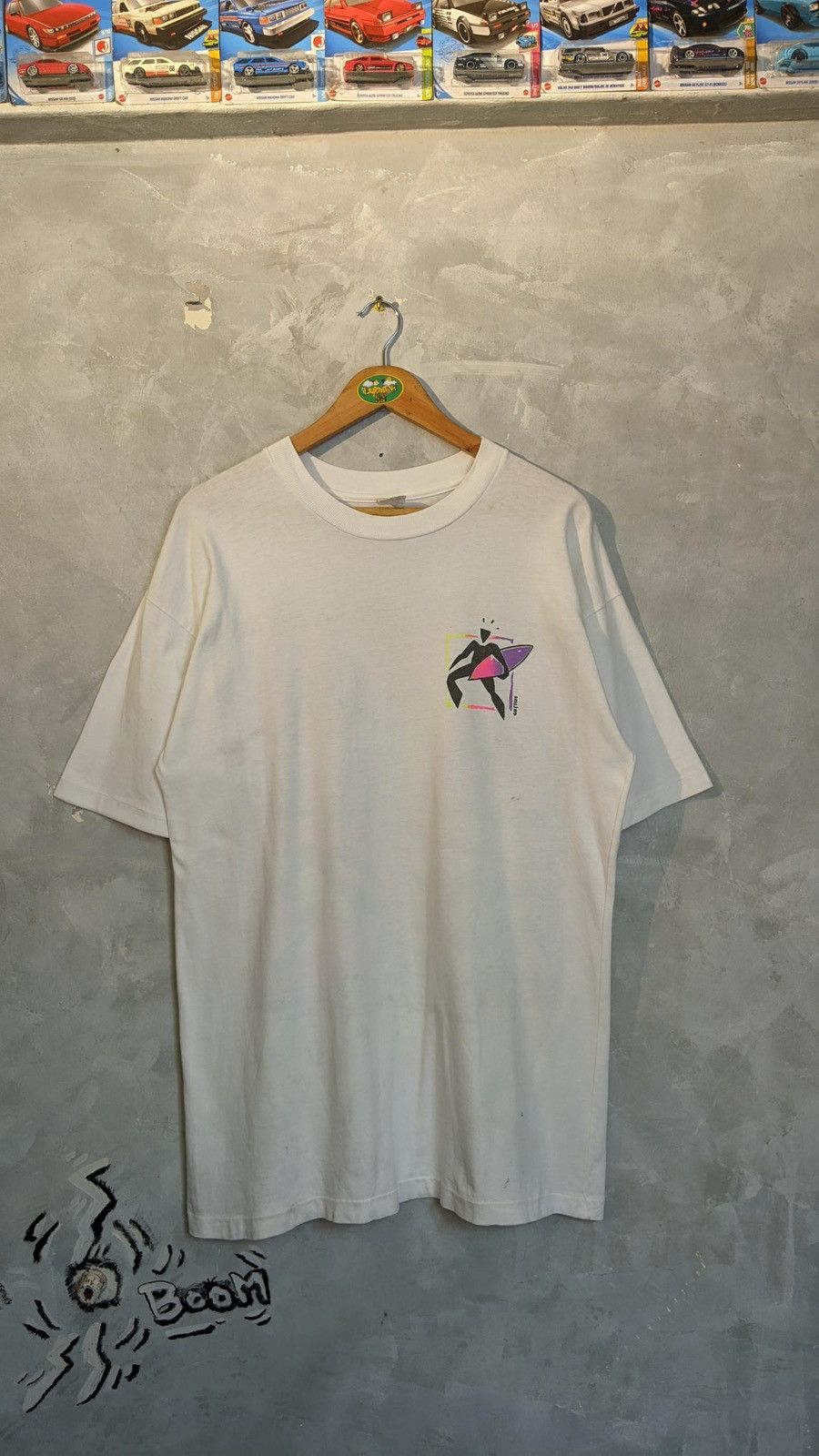 Other Vintage Jamaica white Tee Caribbean style Size US L / EU 52-54 / 3 - 6 Thumbnail