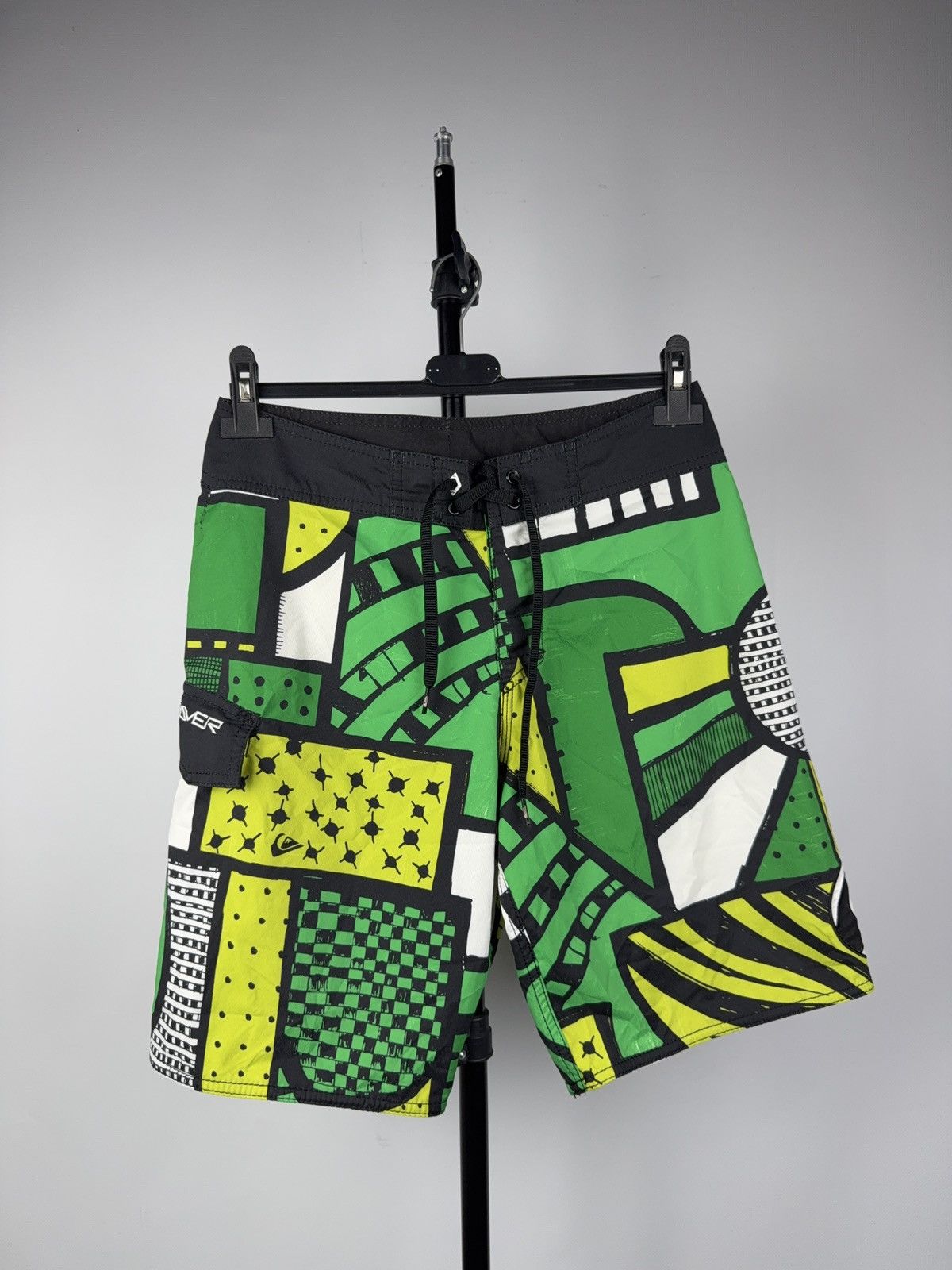 Quiksilver Quiksilver Y2K Graphic Board Shorts 00s Surf Swimwear Size US 28 / EU 44 - 1 Thumbnail