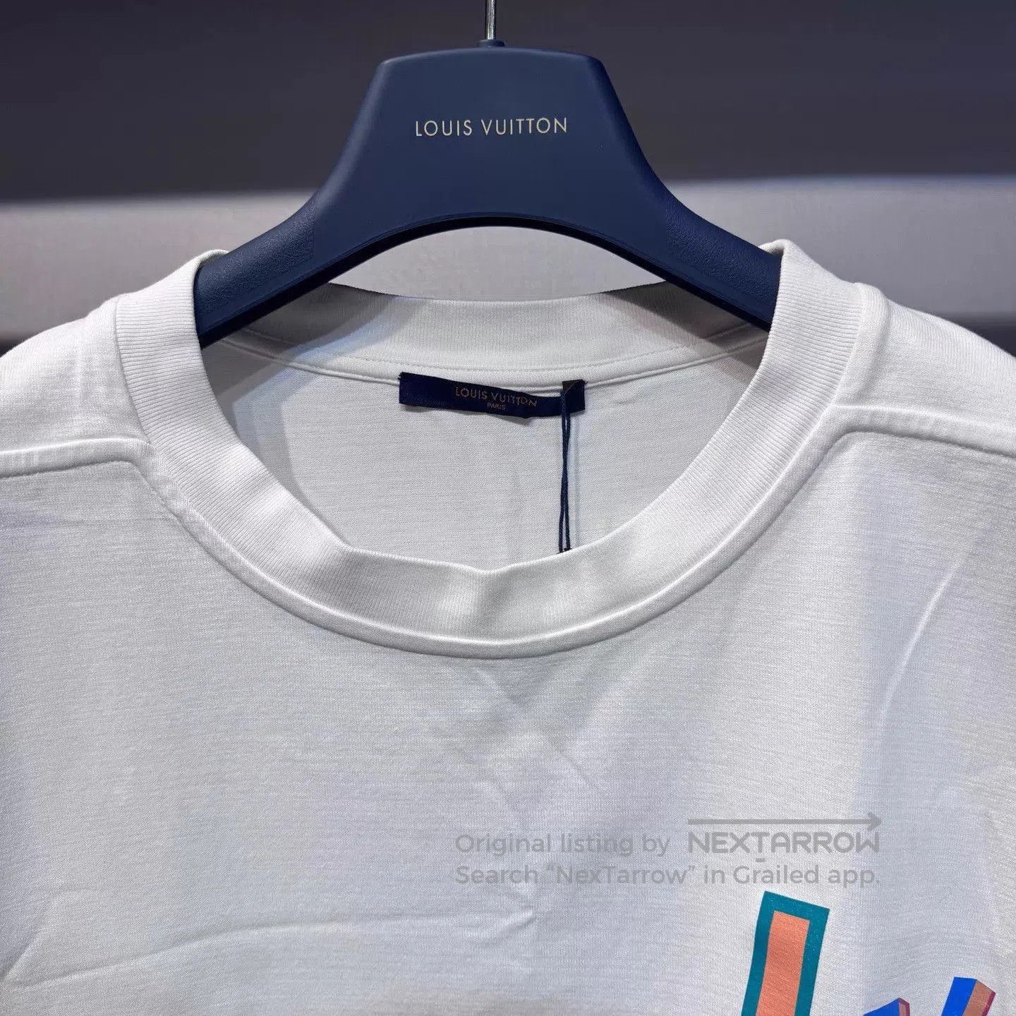 Louis Vuitton White Graphic Short-Sleeve T-Shirt. Size US L / EU 52-54 / 3 - 3 Thumbnail