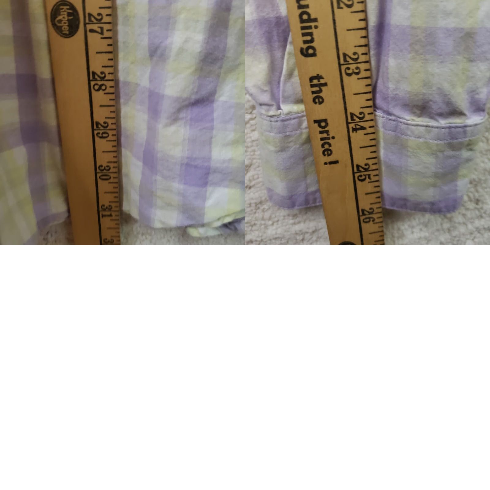 Vintage Columbia Shirt Men XL Button-Down Long Sleeve Plaid Twill Cotton Purple Lavender Mint Green Casual / Business / Travel Size US XL / EU 56 / 4 - 9 Thumbnail