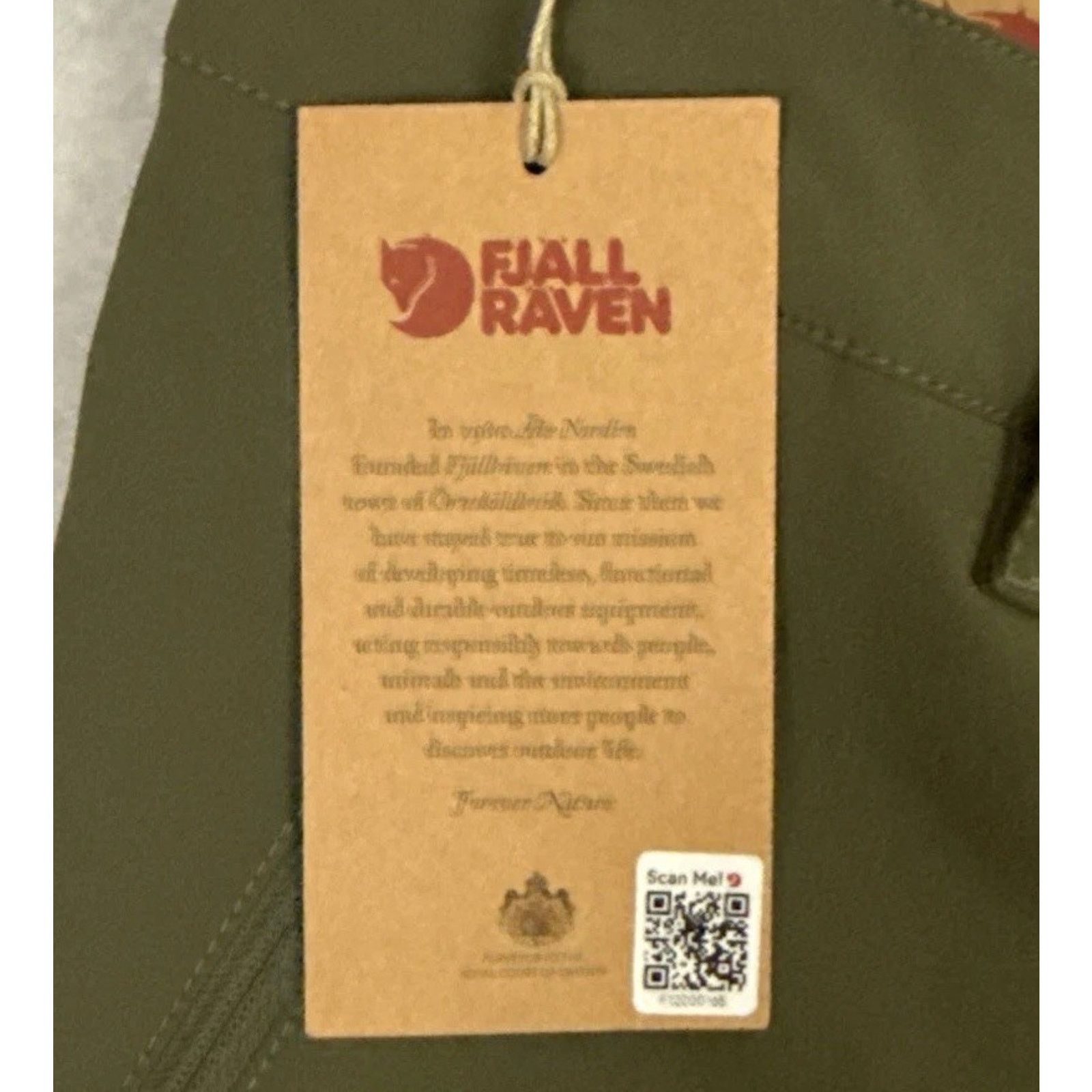 Fjallraven Fjallraven Mens 29 Abisko Trail Stretch Shorts Laurel Green Size US 29 - 9 Thumbnail