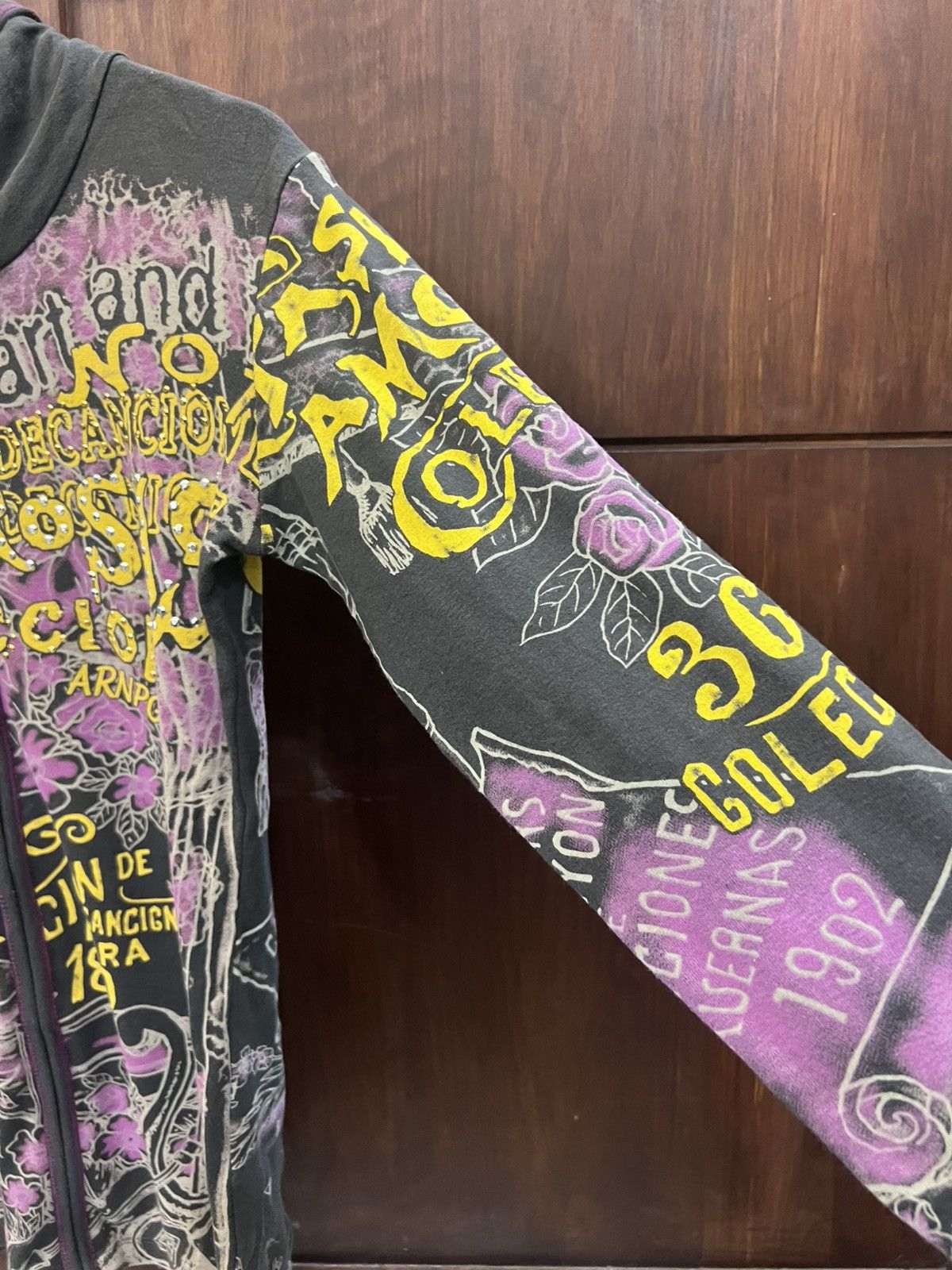 If Six Was Nine × Japanese Brand × Le Grande Bleu (L.G.B.) Full Print Clen Delle Creazioni Hoodies Size US M / EU 48-50 / 2 - 3 Thumbnail