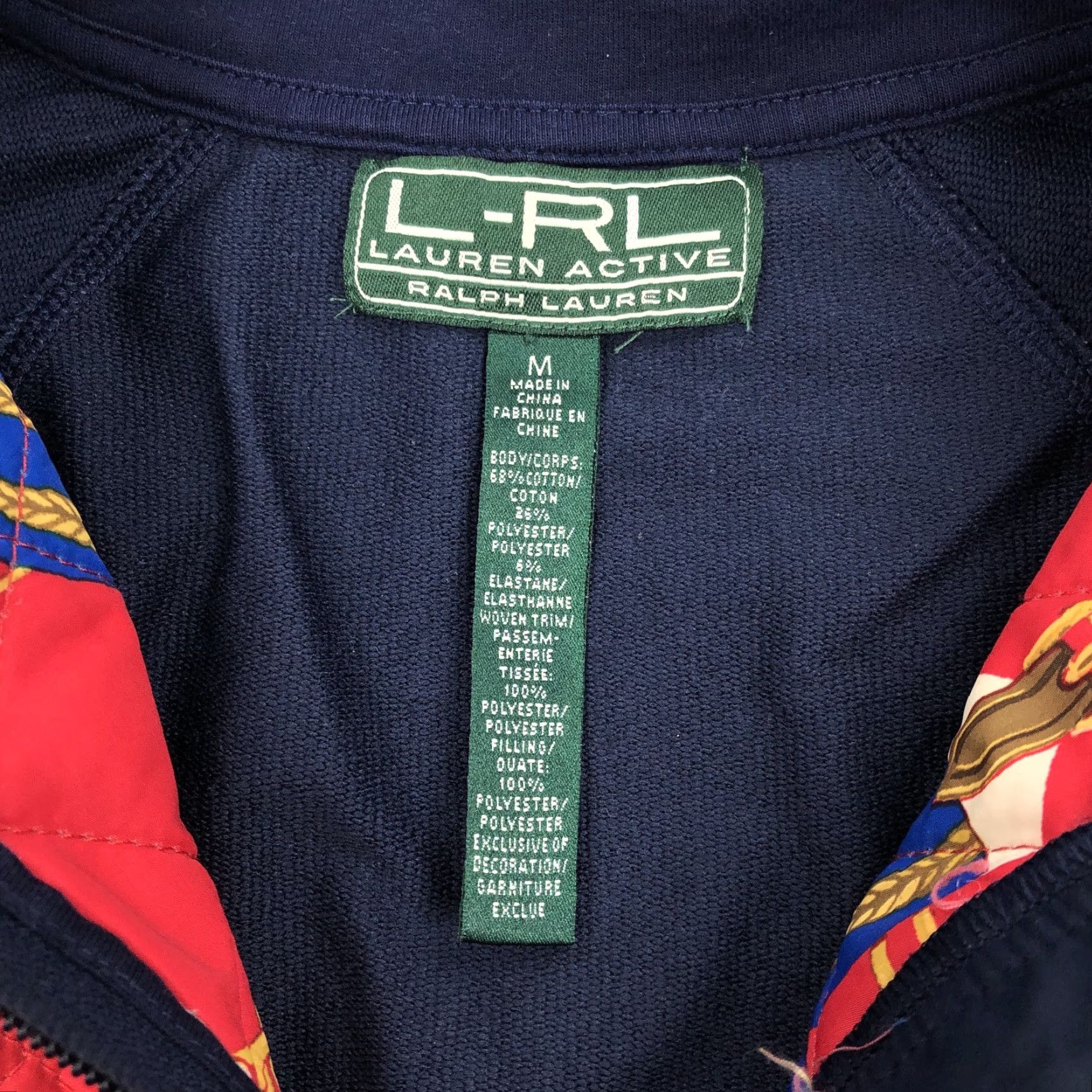 Ralph Lauren Ralph Lauren Lauren Active Women's M Quilted Full Zip Activewear Jacket Size M / US 6-8 / IT 42-44 - 4 Thumbnail