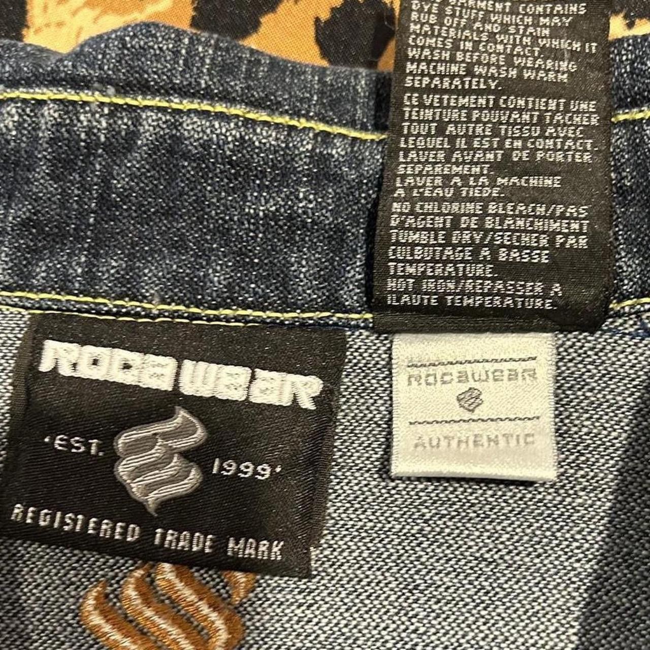 Rocawear Y2K Rocawear Multi-Pocket Denim Jacket Size US XL / EU 56 / 4 - 5 Thumbnail