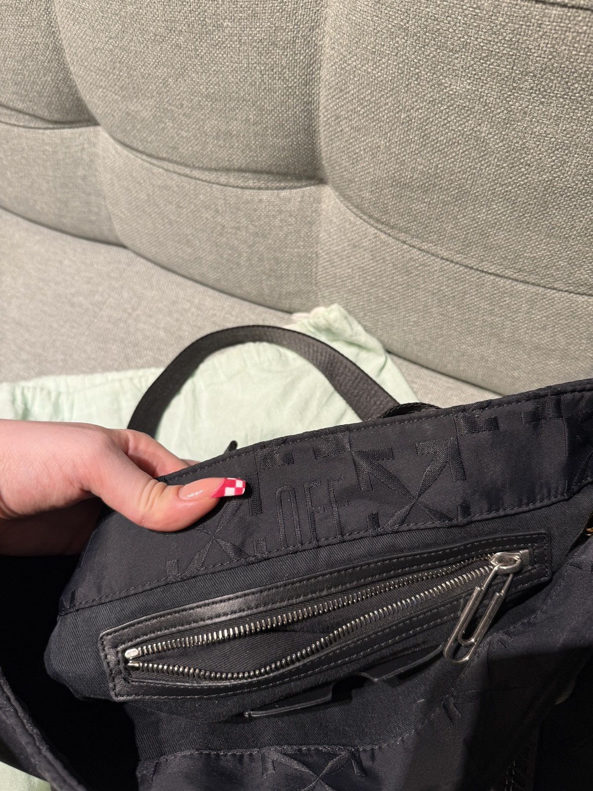 Off-White Off-white canvas tote bag Size ONE SIZE - 4 Thumbnail