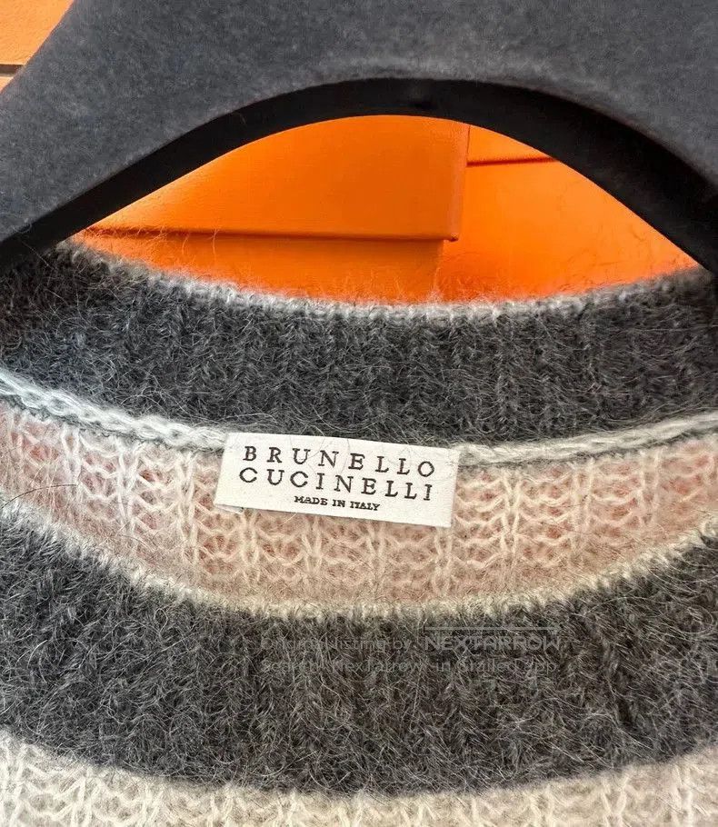 Brunello Cucinelli Brunello Cucinelli Mohair Sweater M. Size US M / EU 48-50 / 2 - 2 Thumbnail