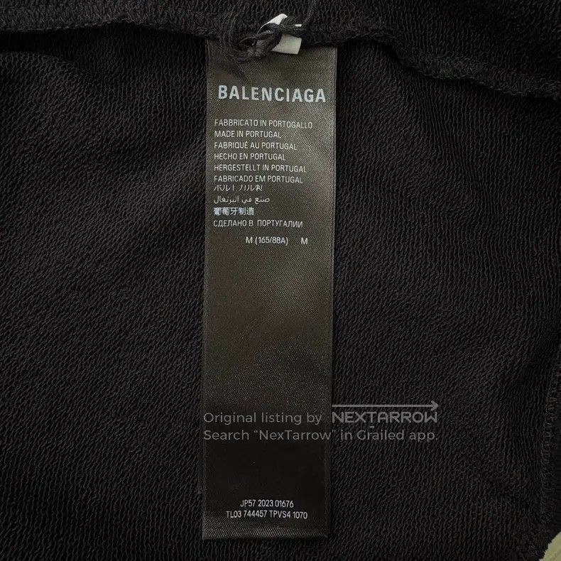 Balenciaga Balenciaga Black Manchester United Jersey Hoodie Zip-Up Ja Size US M / EU 48-50 / 2 - 4 Thumbnail