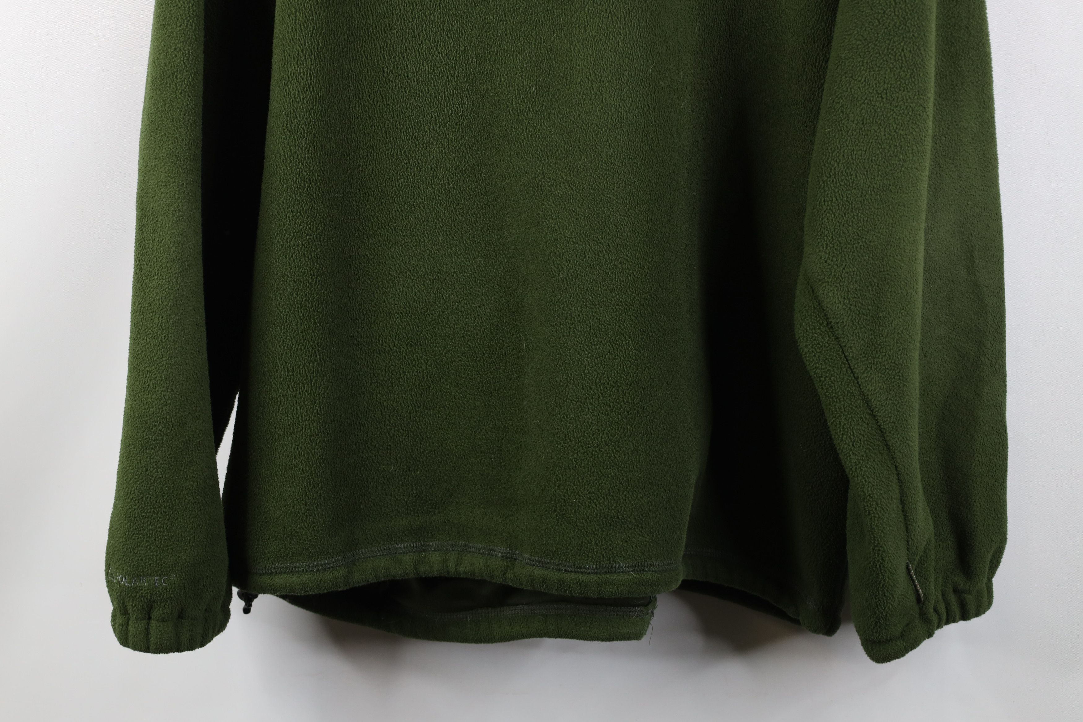 Cabelas Vintage Cabelas Polartec Fleece Full Zip Jacket Green Size US XXL / EU 58 / 5 - 15 Thumbnail
