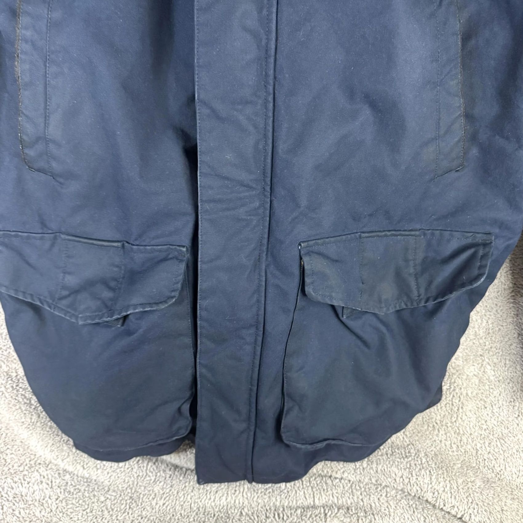 Brooks Brothers Brooks Brothers Coat Mens 2XL Blue Beretta Canvas Field Parka Full Zip Lined Size US XXL / EU 58 / 5 - 7 Thumbnail