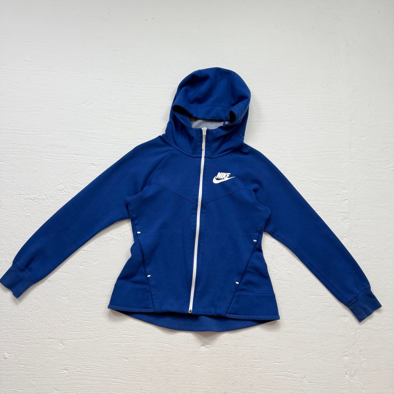 Nike Nike Blue Full Zip Hoodie Sweatshirt, Size Small Size S / US 4 / IT 40 - 1 Thumbnail