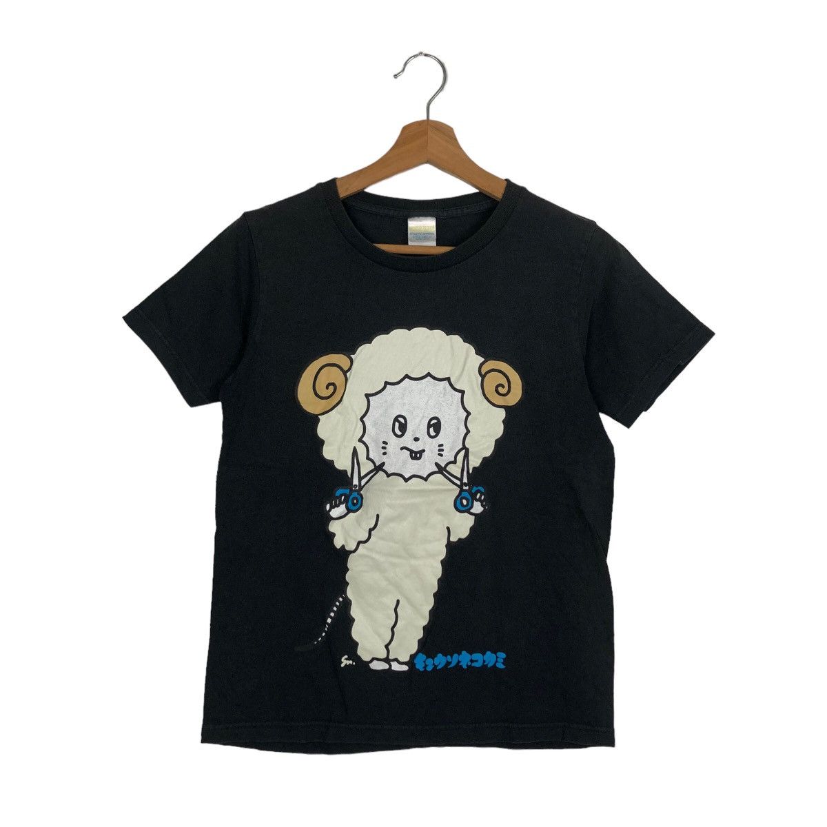 Japanese Brand VINTAGE JAPANESE SHEEP BIG LOGO T-SHIRT Size US S / EU 44-46 / 1 - 1 Thumbnail