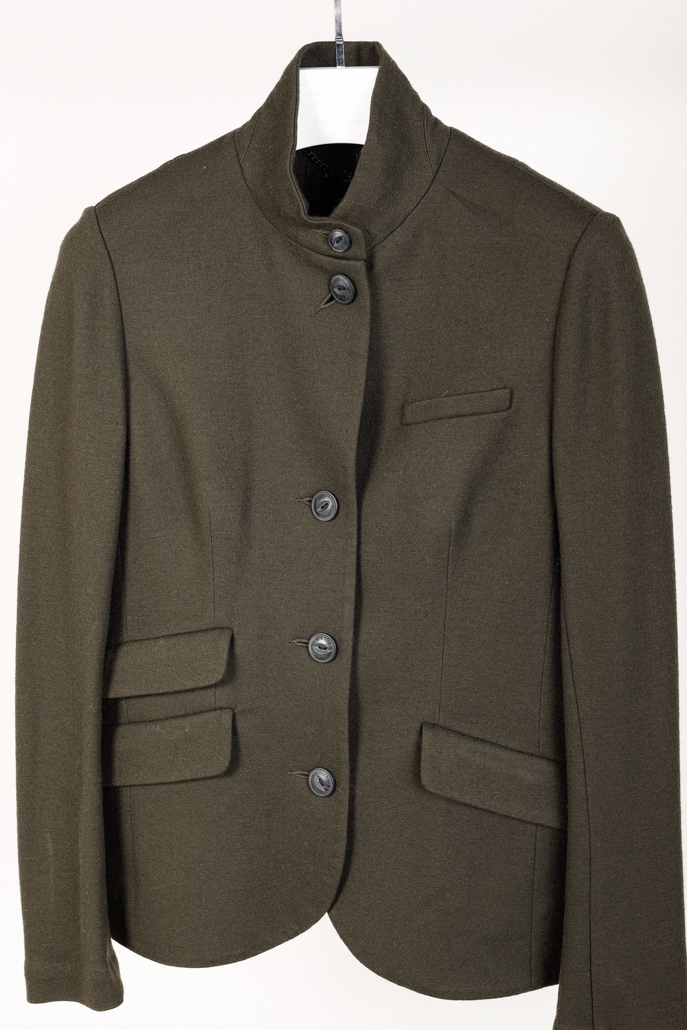Rag & Bone Rag & Bone Slade Army Green Wool Military Blazer Size M / US 6-8 / IT 42-44 - 3 Thumbnail