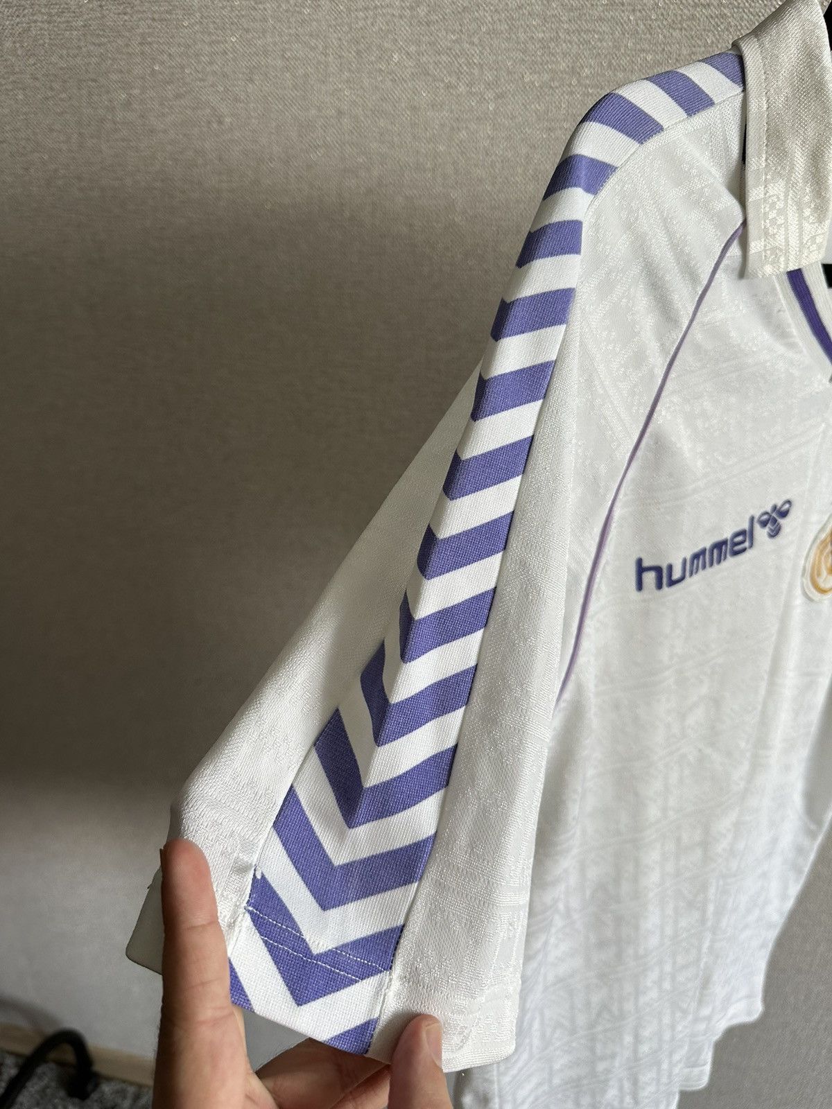 Hummel 1986 Real Madrid Hummel Rare Home Soccer Jersey Size US XL / EU 56 / 4 - 3 Thumbnail