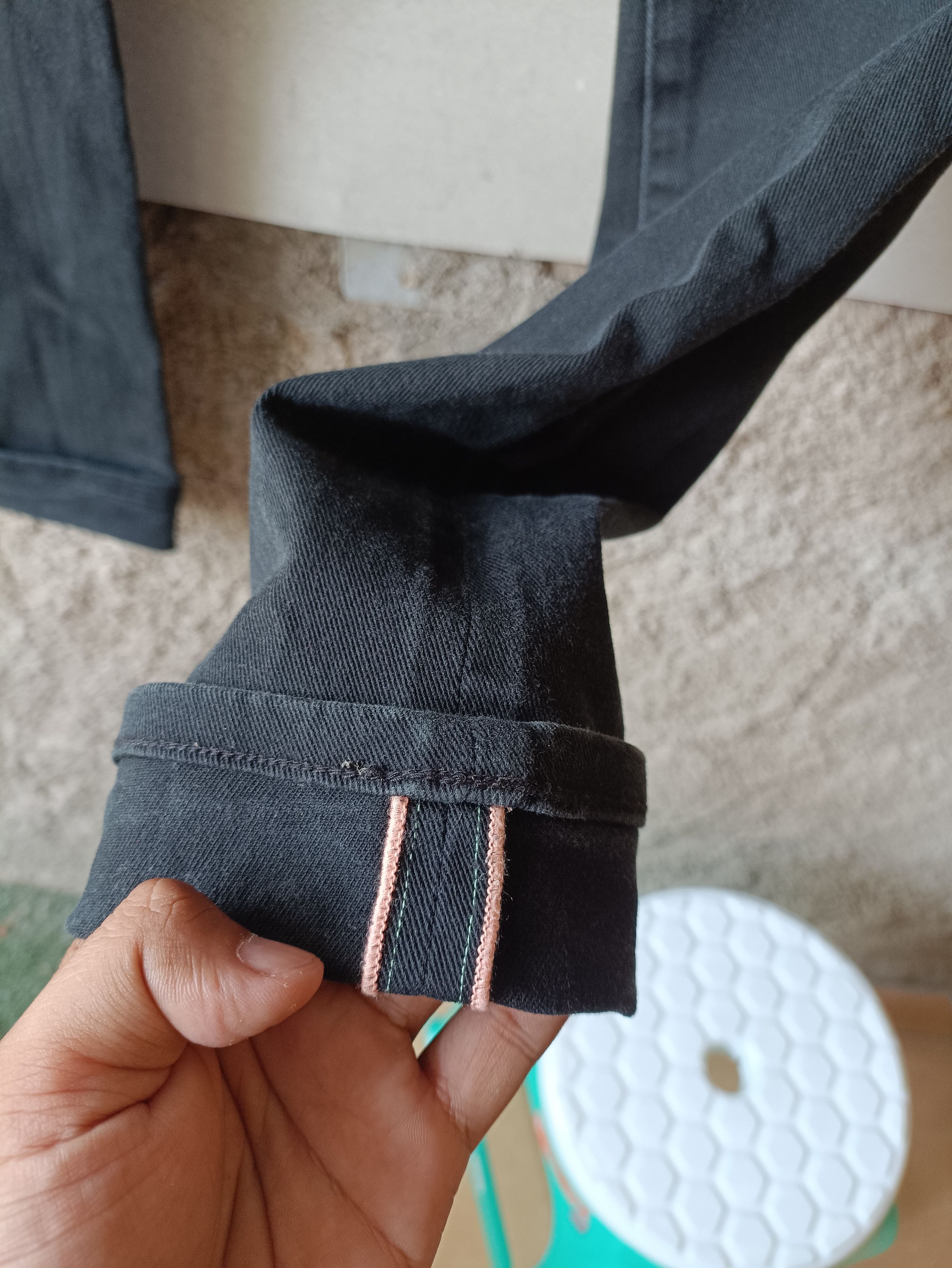 Japanese Brand Nakedsun Redline selvedge black denim pants Size US 30 / EU 46 - 10 Thumbnail