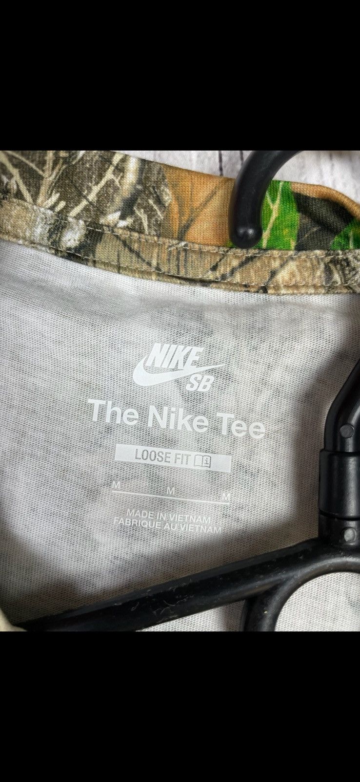 Nike Vintage nike realtree forest tee size M rare big swoosh Size US M / EU 48-50 / 2 - 5 Thumbnail
