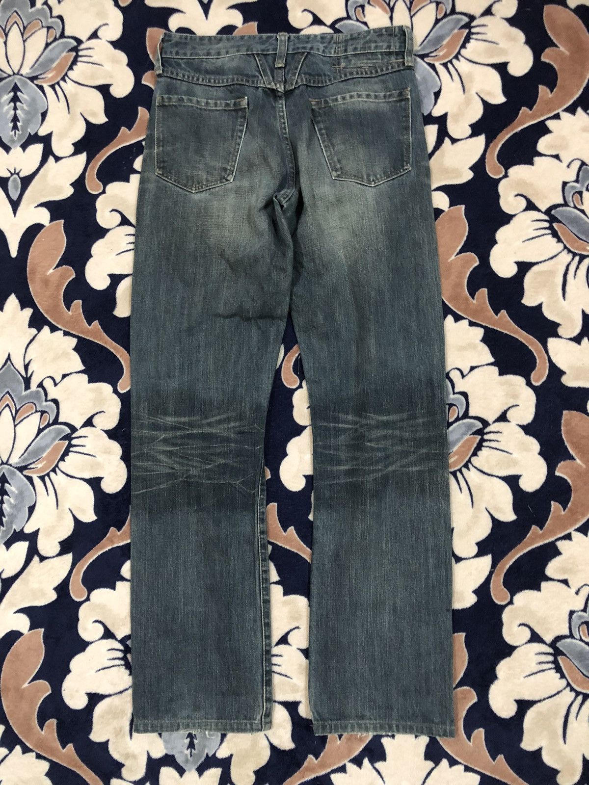 Marithe + Francois Girbaud Marithe Francois Girbaud Destress Jeans Size US 30 / EU 46 - 2 Thumbnail