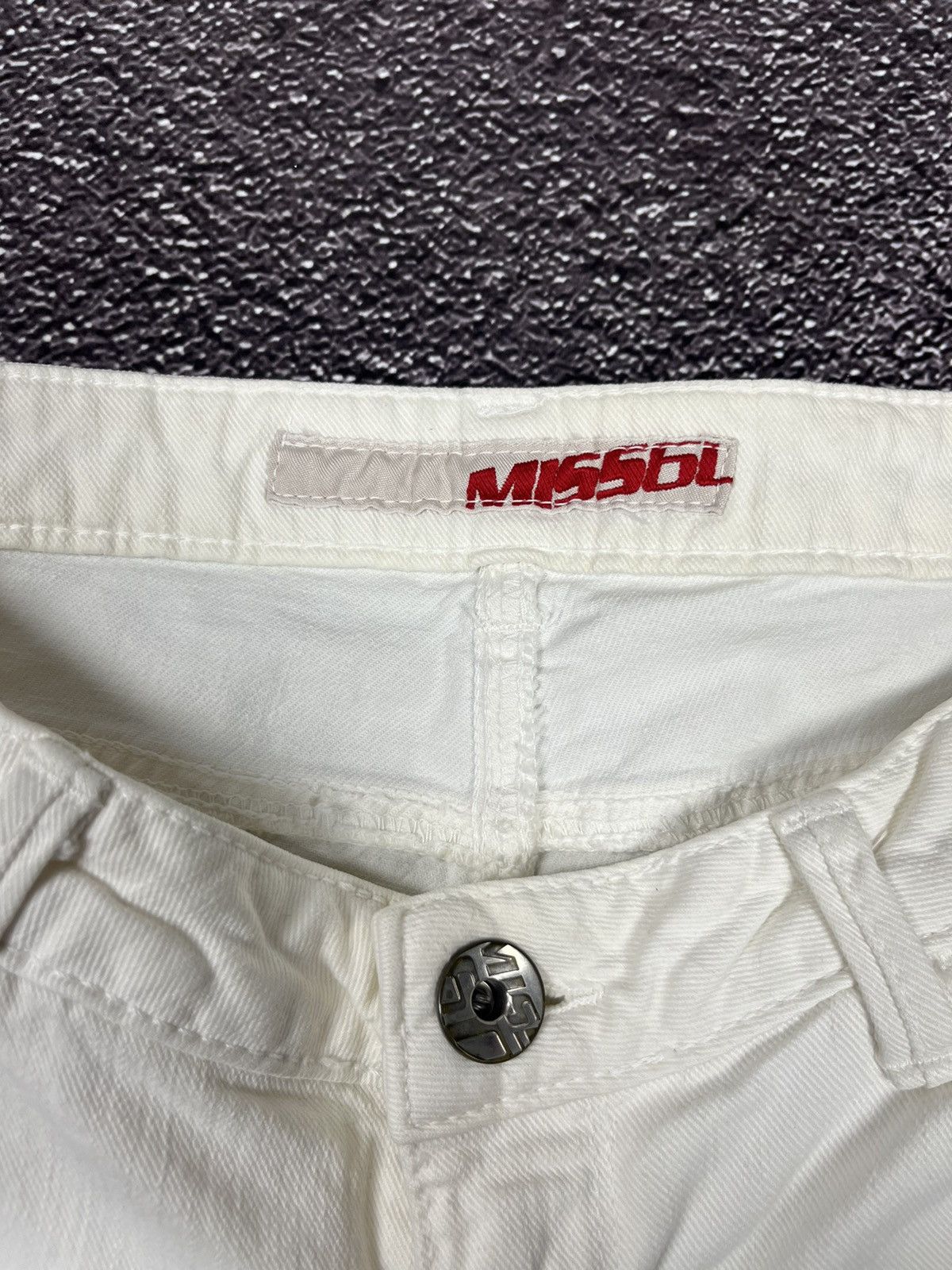Miss Sixty Y2K Miss Sixty Flare Low Rise Denim Pants Made in Italy Size 28" / US 6 / IT 42 - 14 Thumbnail