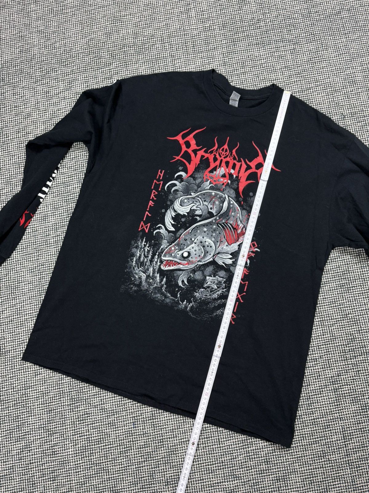 Band Tees 2022 Brymir metal band long sleeve tee voices in the sky Size US XL / EU 56 / 4 - 5 Thumbnail