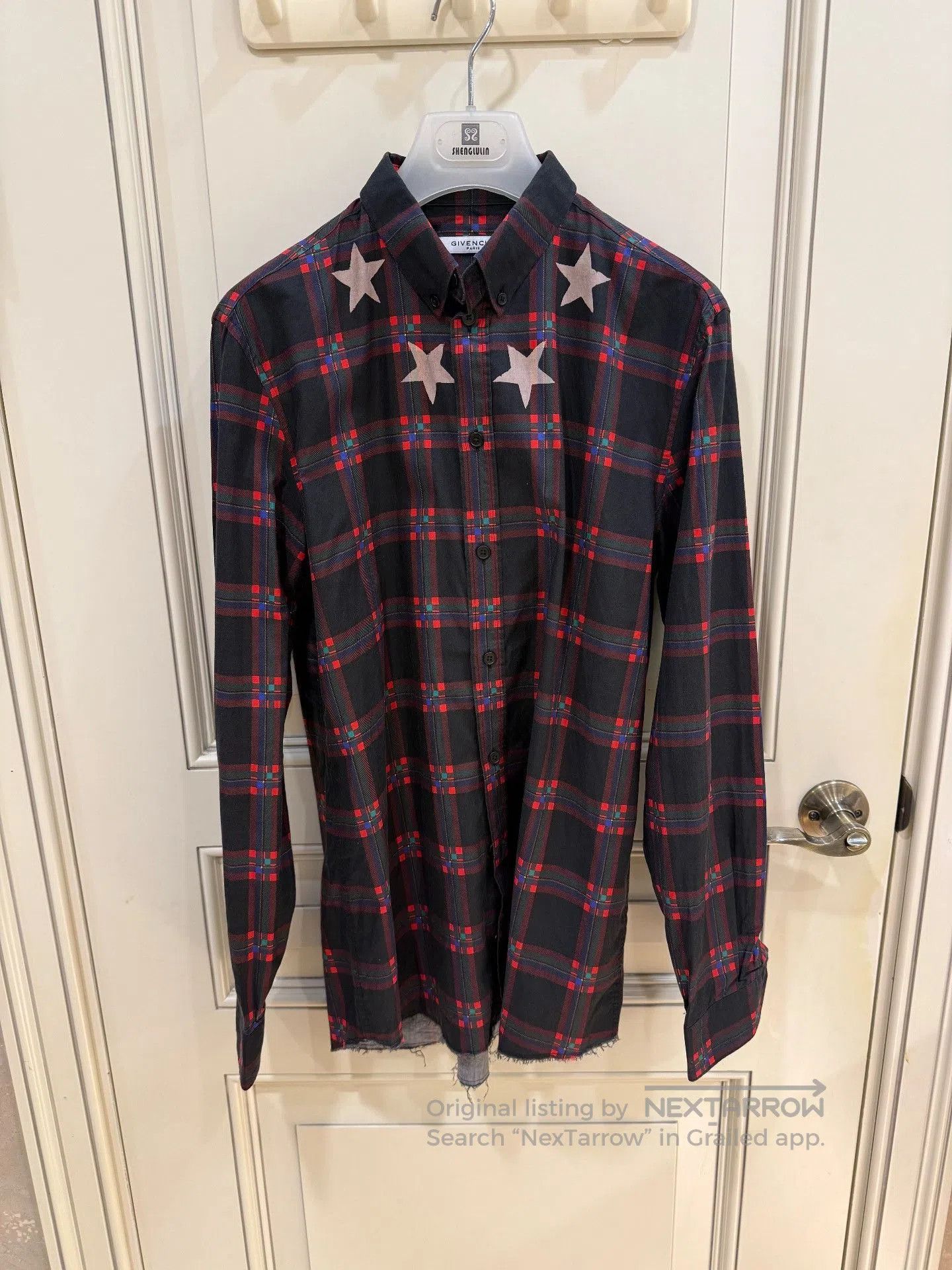 Givenchy Givenchy GVC Classic Star Plaid Shirt. Size US M / EU 48-50 / 2 - 2 Thumbnail