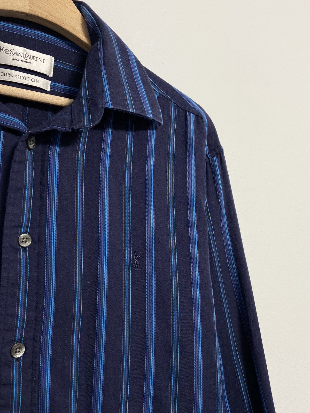 Yves Saint Laurent Yves Saint Laurent Button Up Shirt Size US M / EU 48-50 / 2 - 6 Thumbnail