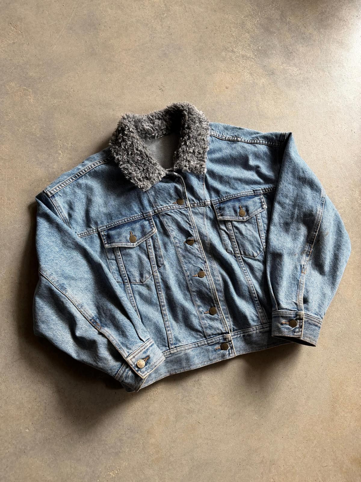 Other VTG Karen Kane Blue Jean Denim Jacket Sz M/L Size US M / EU 48-50 / 2 - 2 Thumbnail
