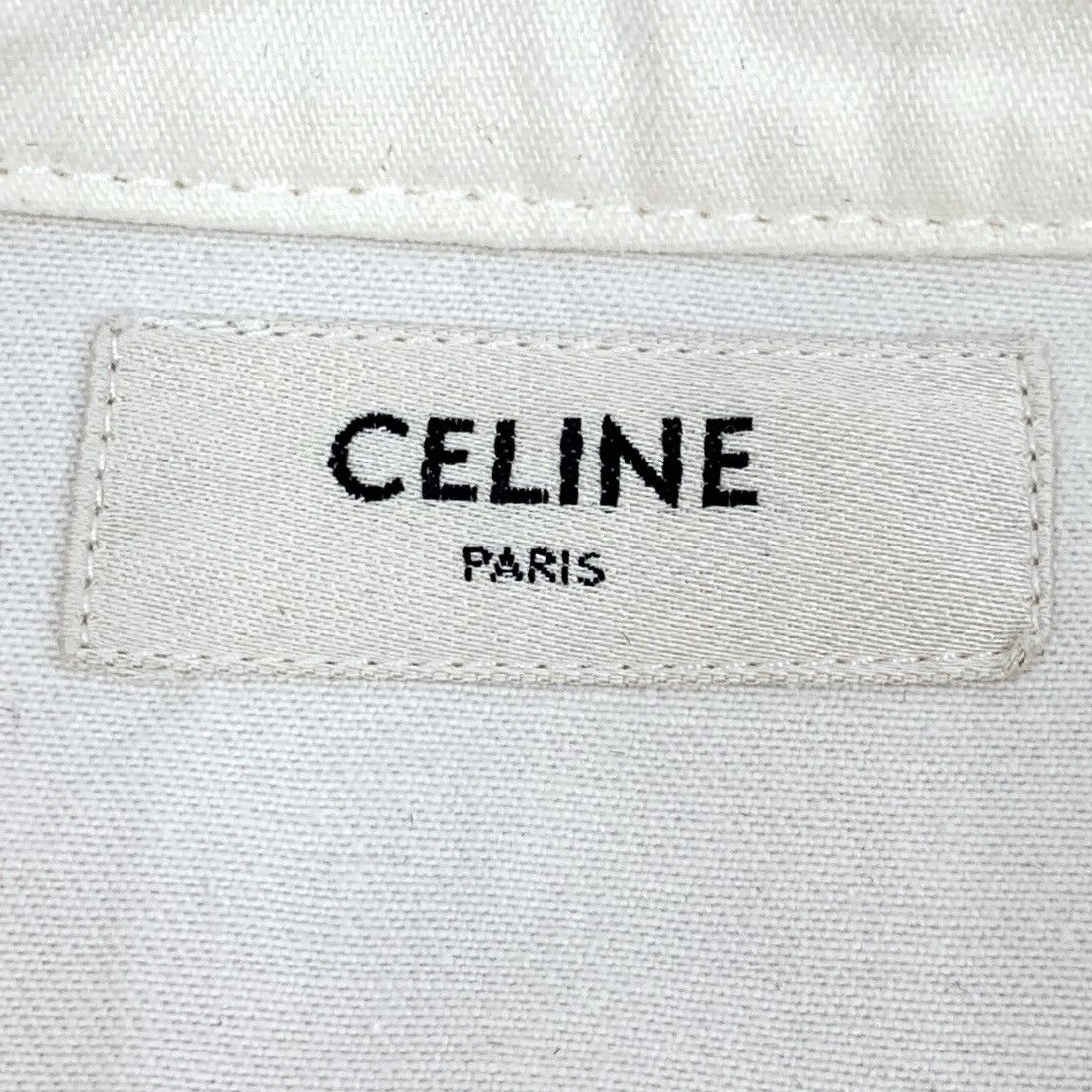 Celine Celine White Arc de Triomphe Embroidered Denim Jacket Size M / US 6-8 / IT 42-44 - 7 Thumbnail
