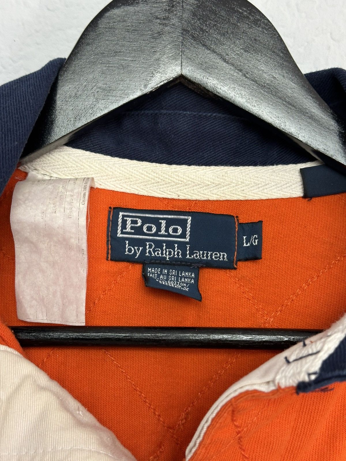 Ralph Lauren Vintage Polo Ralph Lauren Rugby Polo Long Sleeve RRL Size US L / EU 52-54 / 3 - 8 Thumbnail