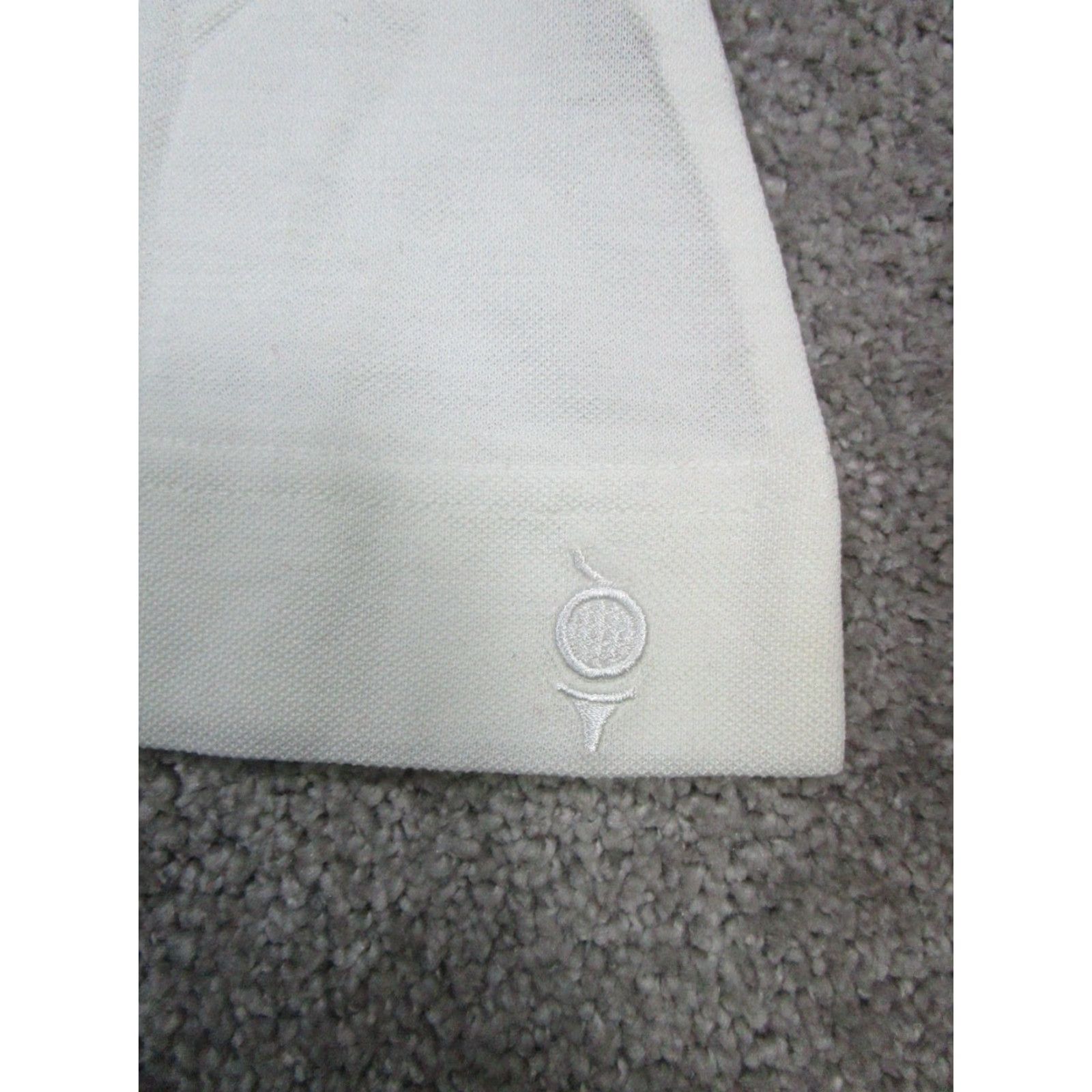 Vintage E.Magrath Polo Shirt Mens Small White Cotton Football NFL Logo Polo Shirt Mens S White Cotton Football Logo NFL Size US S / EU 44-46 / 1 - 4 Thumbnail