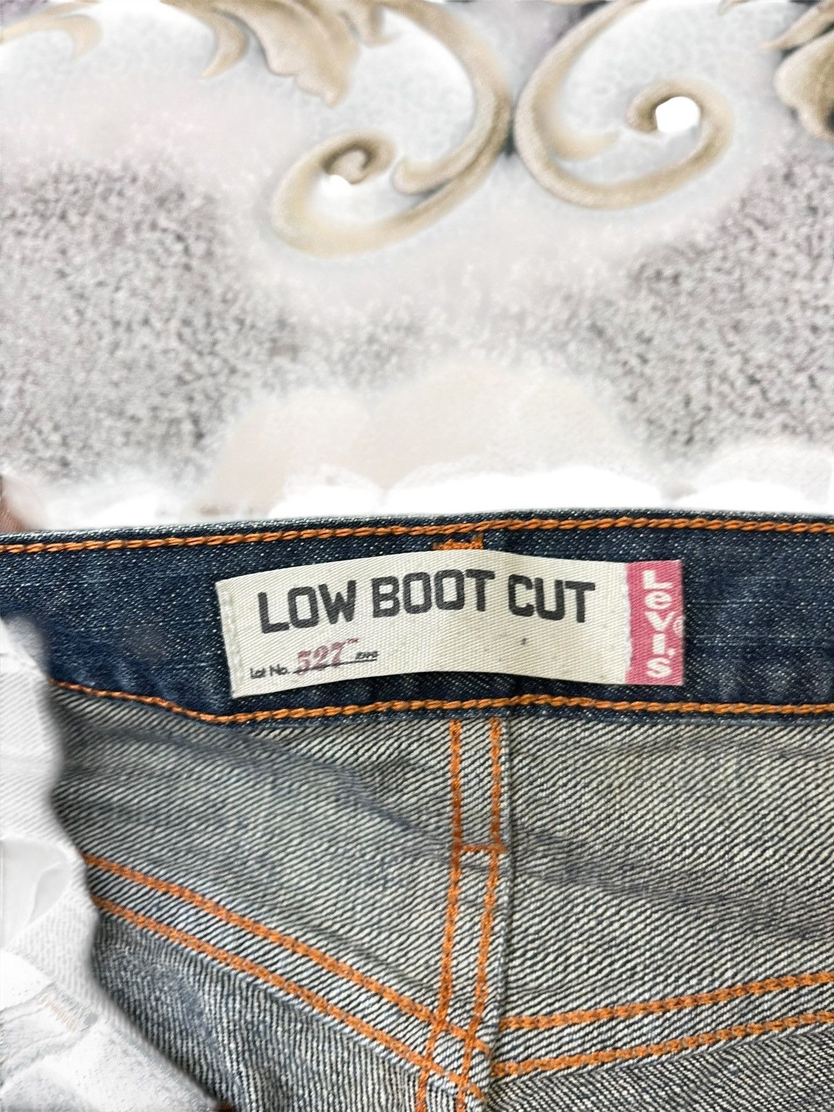 Levi's Vintage Levi’s 527 Low Boot Cut Jeans Flare Size US 32 / EU 48 - 6 Thumbnail