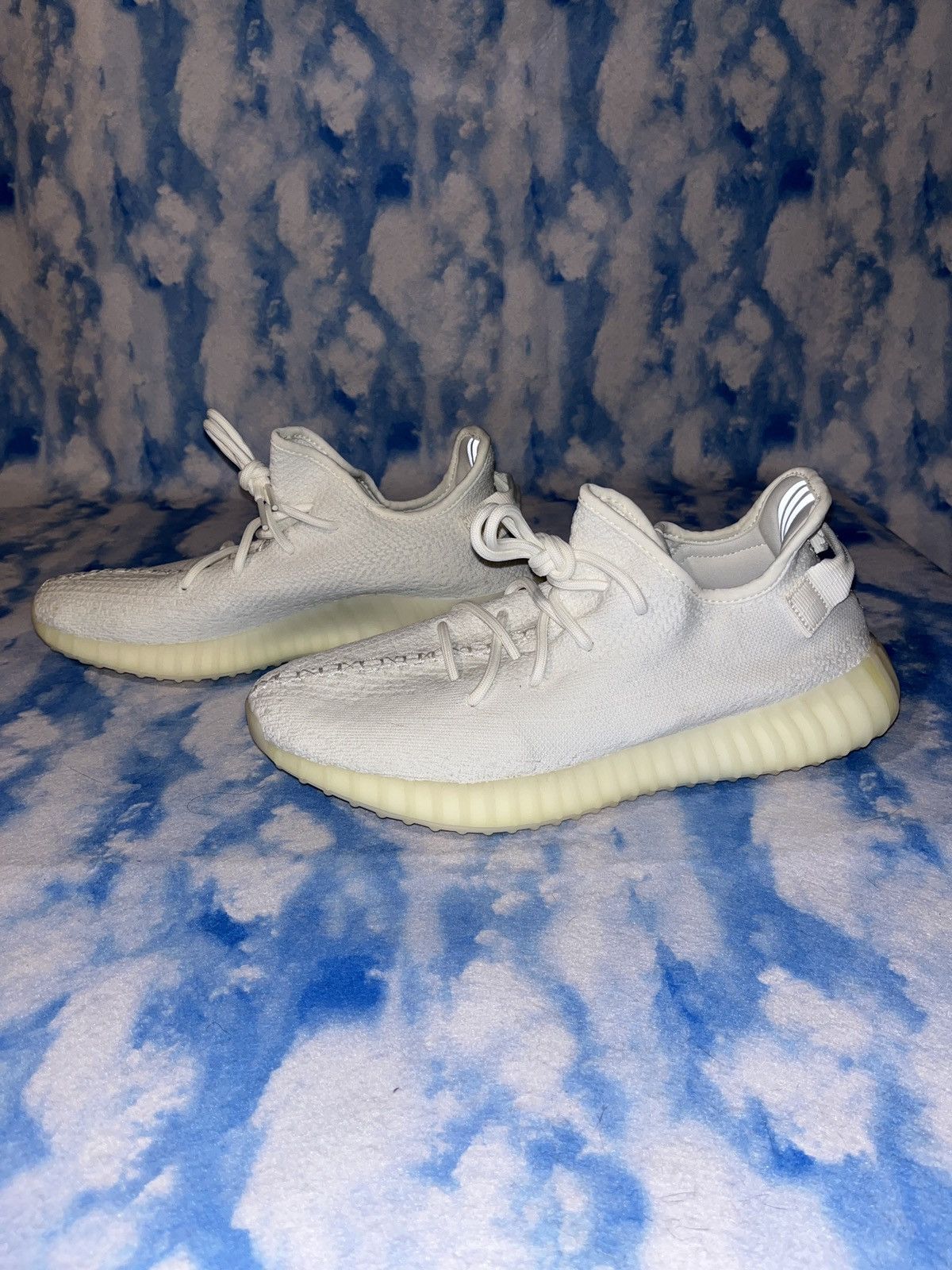 Adidas × Kanye West Yeezy Boost 350 V2 Triple White Size US 11 / EU 44 - 4 Thumbnail