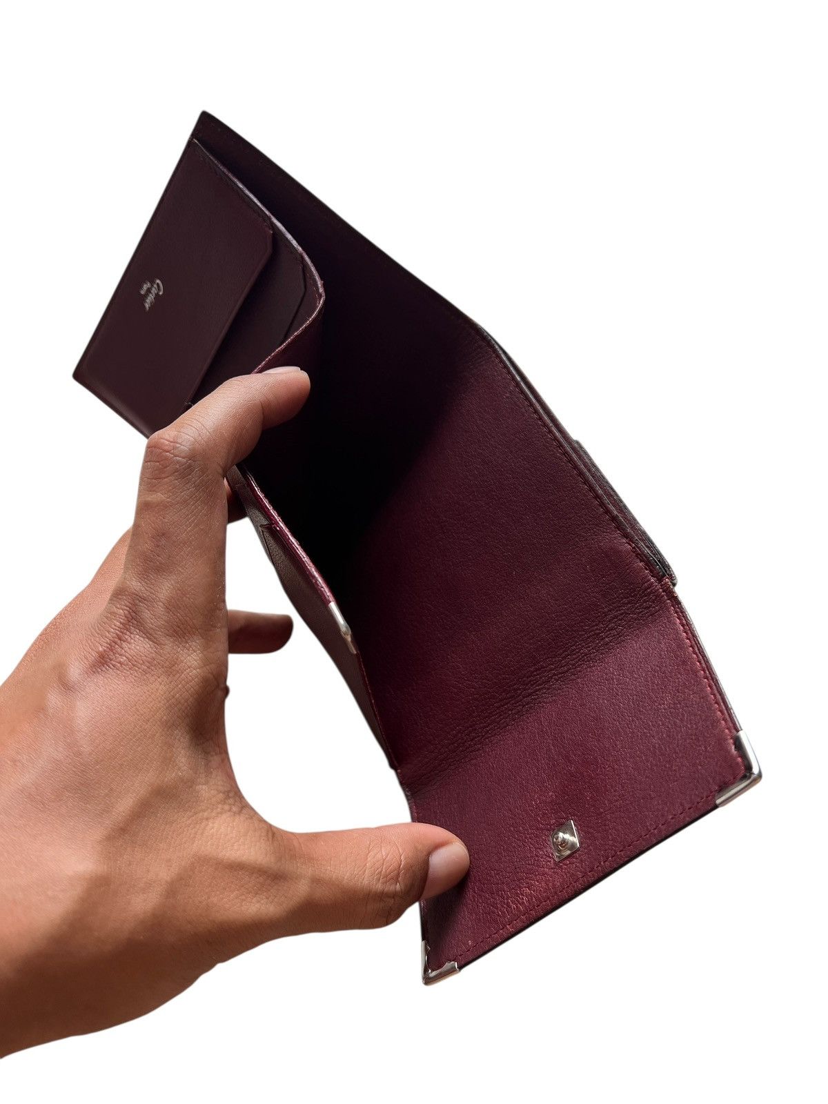 Cartier Vintage Cartier Leather Trifold Wallet Size ONE SIZE - 10 Thumbnail