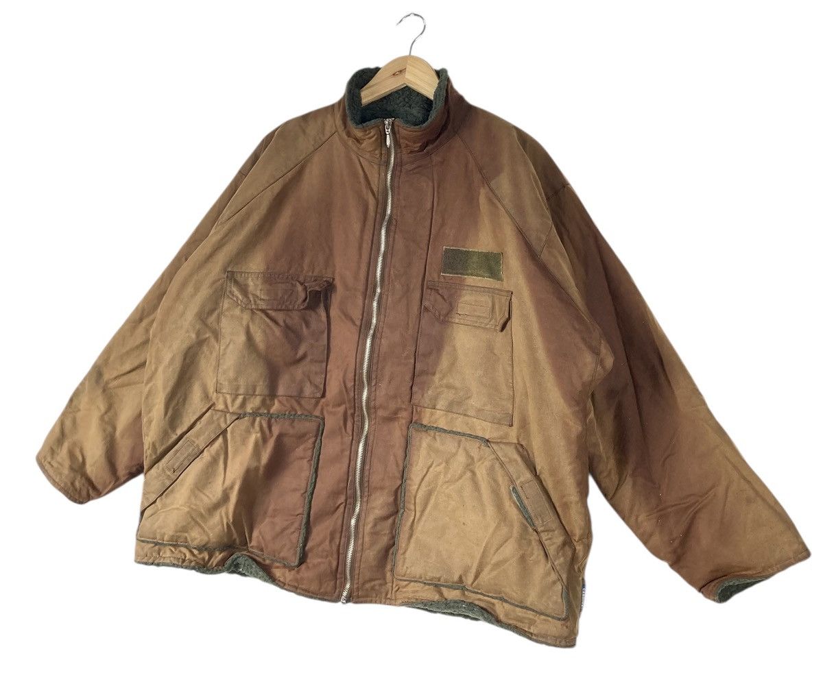 Nigel Cabourn Vintage Nigel Cabourn Heavy Faded Chore 4 Pocket Jacket Size US L / EU 52-54 / 3 - 3 Thumbnail