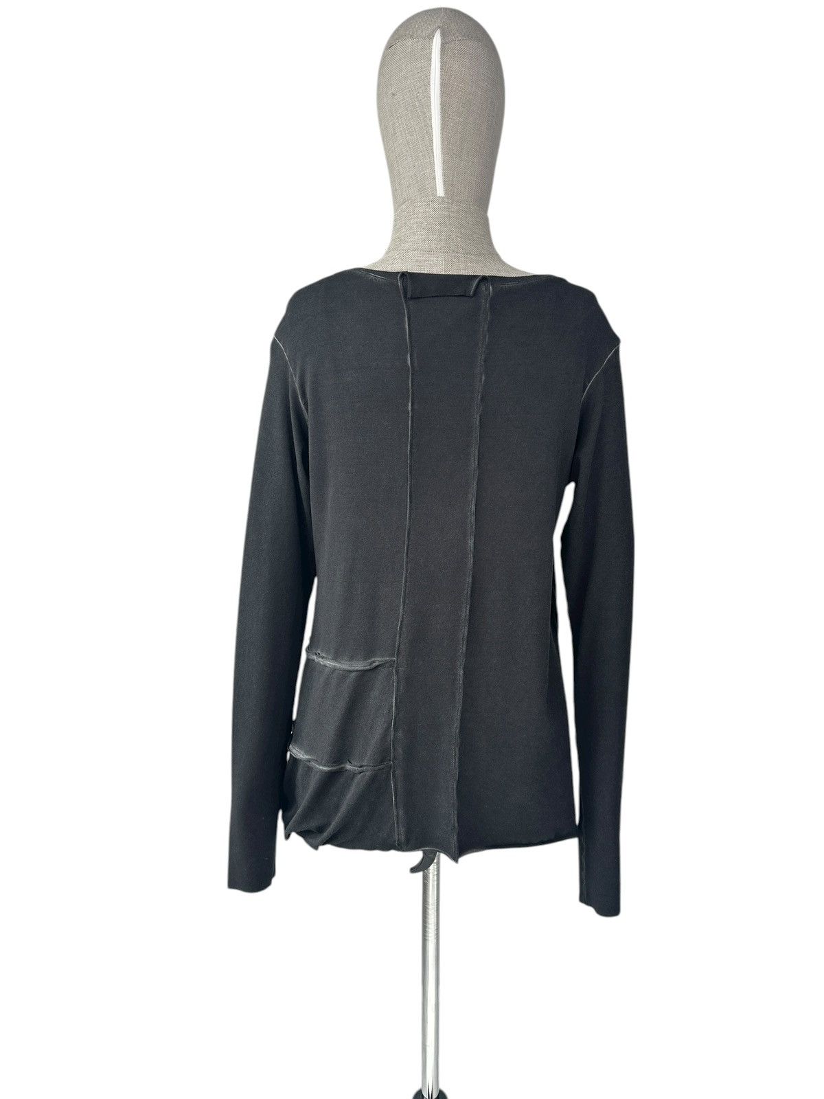 Other BARBARA SPEER Avant Garde Asymmetric Tunic Blouse Lagenlook Size M / US 6-8 / IT 42-44 - 2 Thumbnail